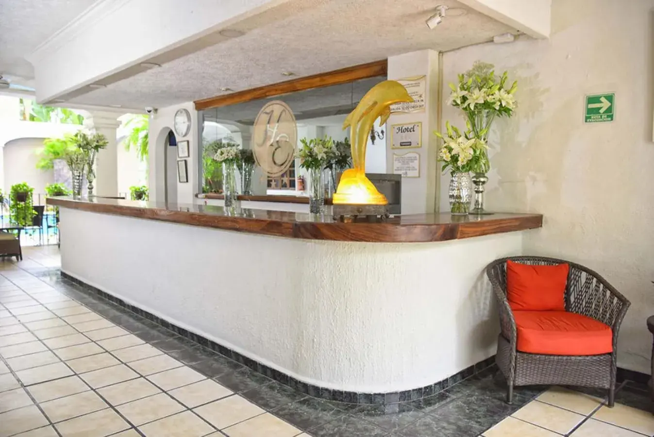 Lobby or reception in Hotel Eloisa Lobby or reception in Hotel Eloisa