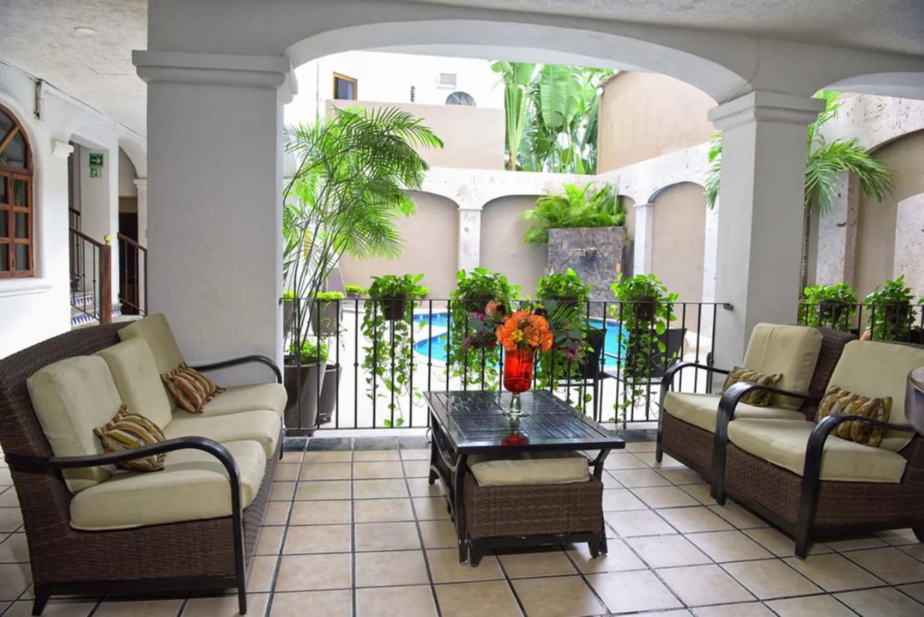 Lobby or reception in Hotel Eloisa