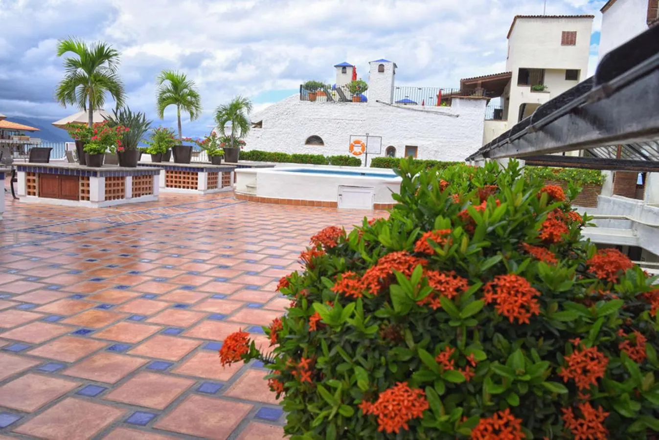 Patio in Hotel Eloisa