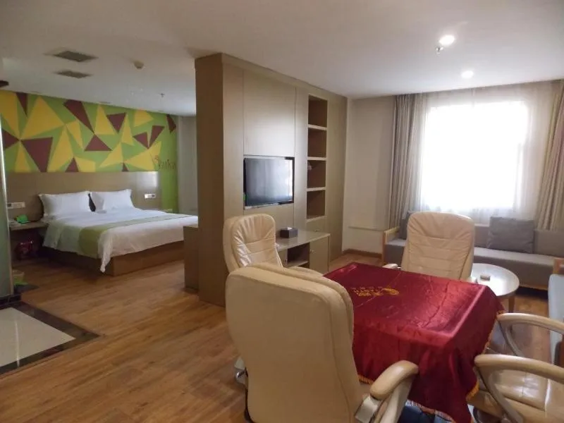 Bed in Vatica HeNan LuoYang Wangcheng Park Hotel