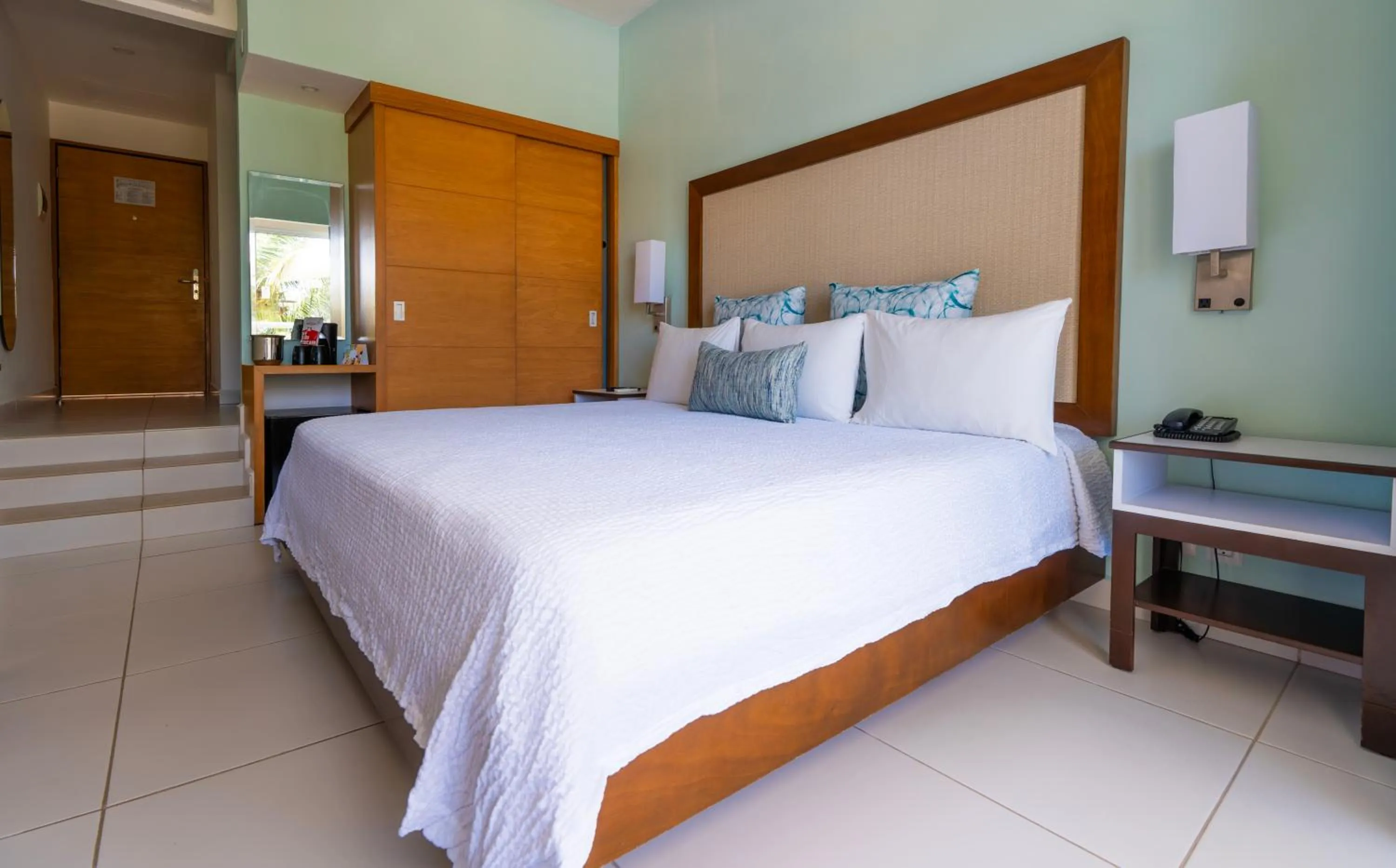 Bed in Cancun Bay All Inclusive Hotel