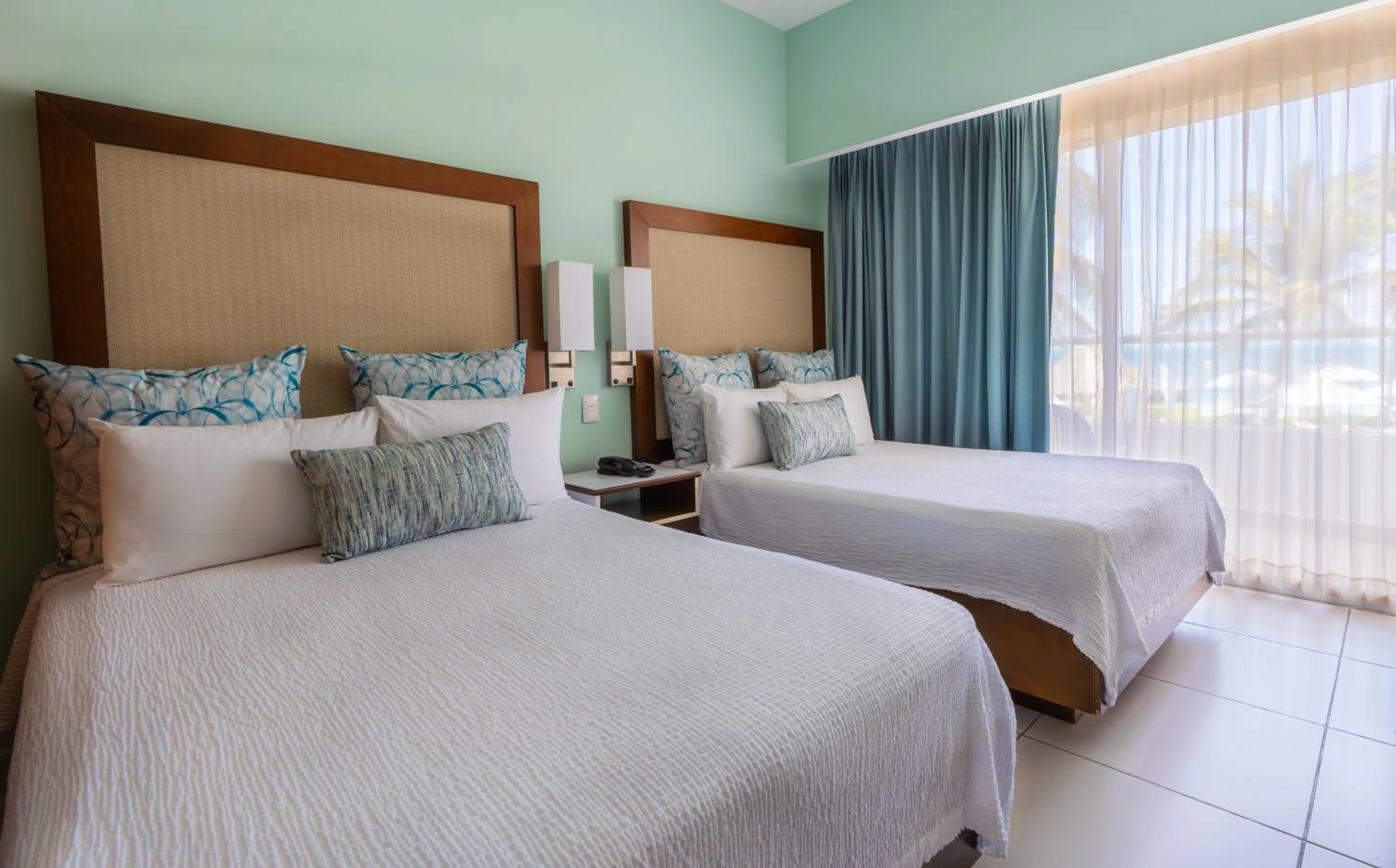 Bed in Cancun Bay All Inclusive Hotel