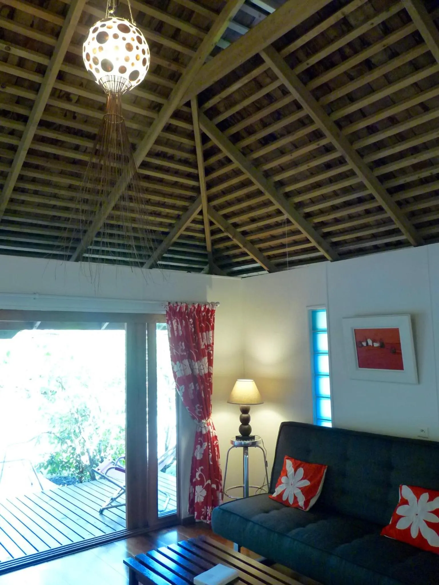 Living room in Poerani Moorea