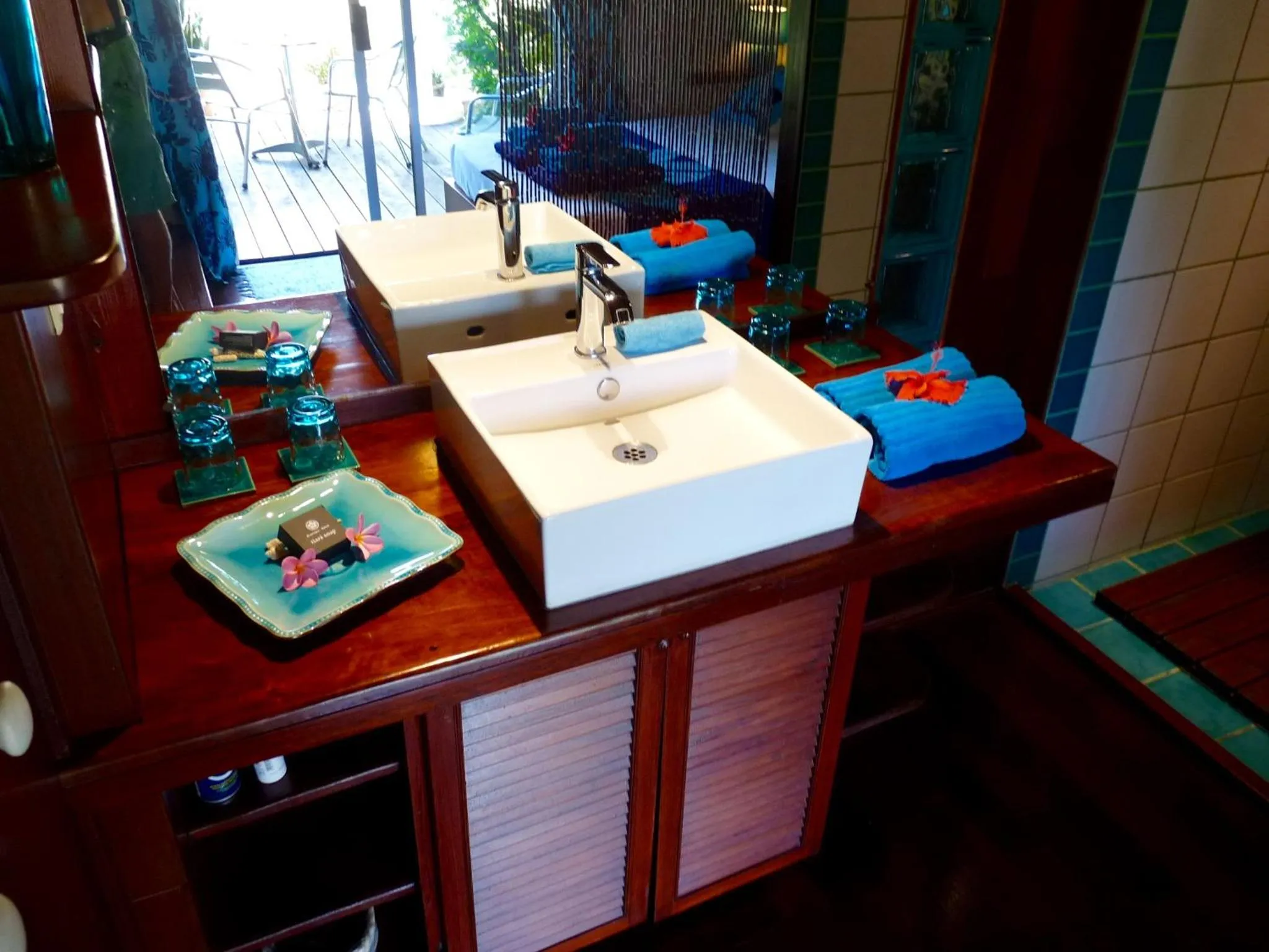 Bathroom in Poerani Moorea