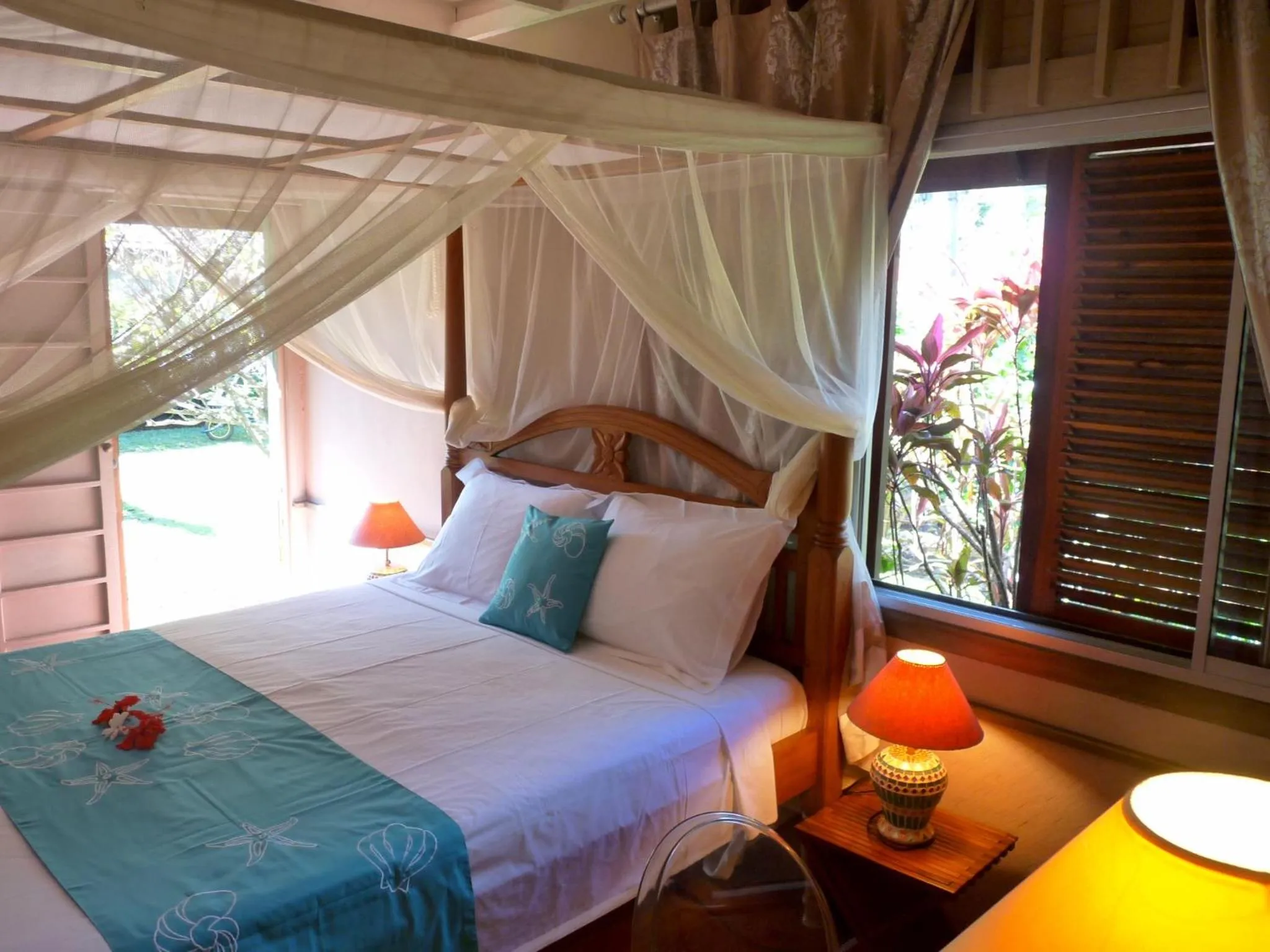 Bedroom, Bed in Poerani Moorea
