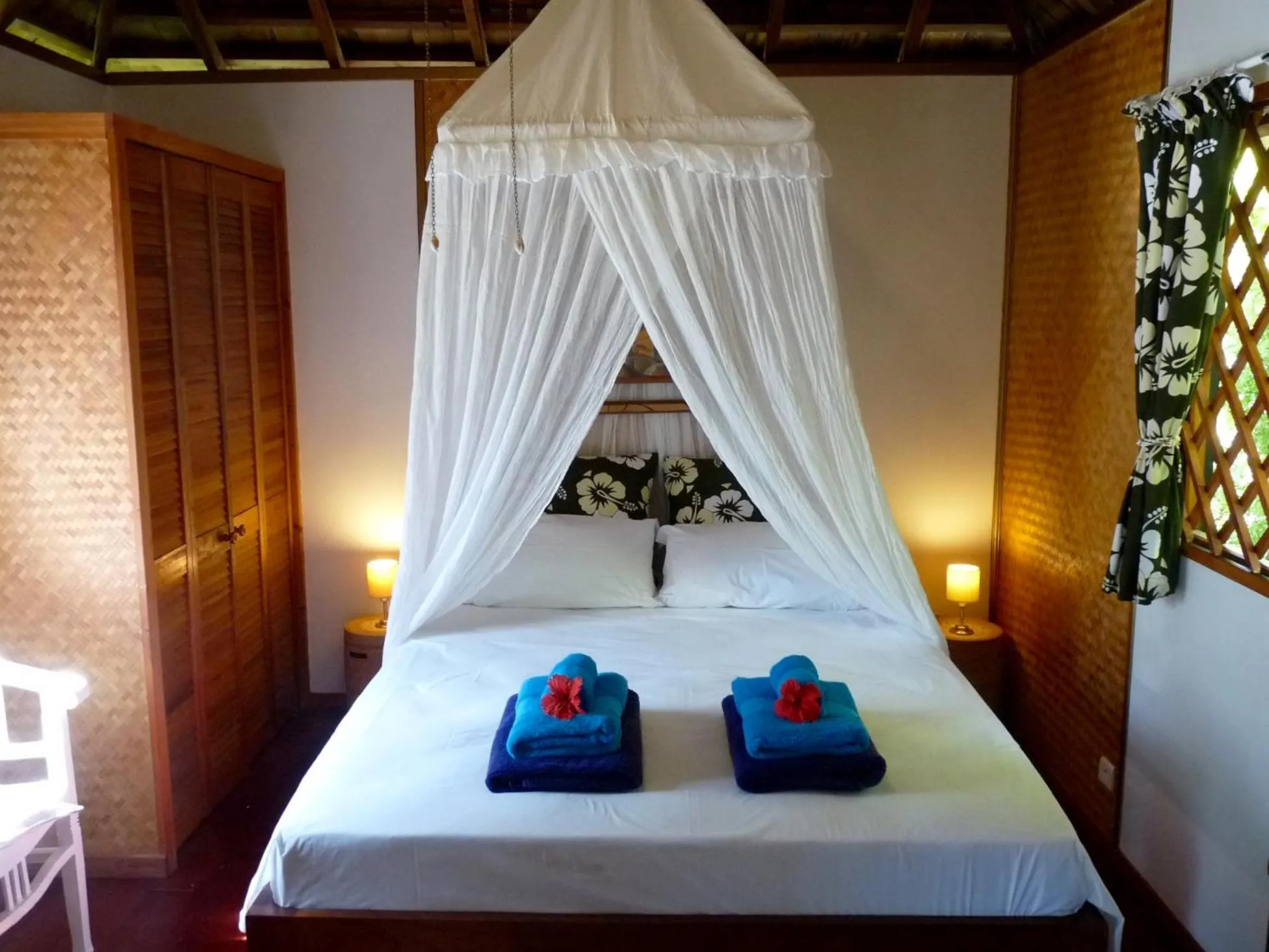 Bedroom, Bed in Poerani Moorea