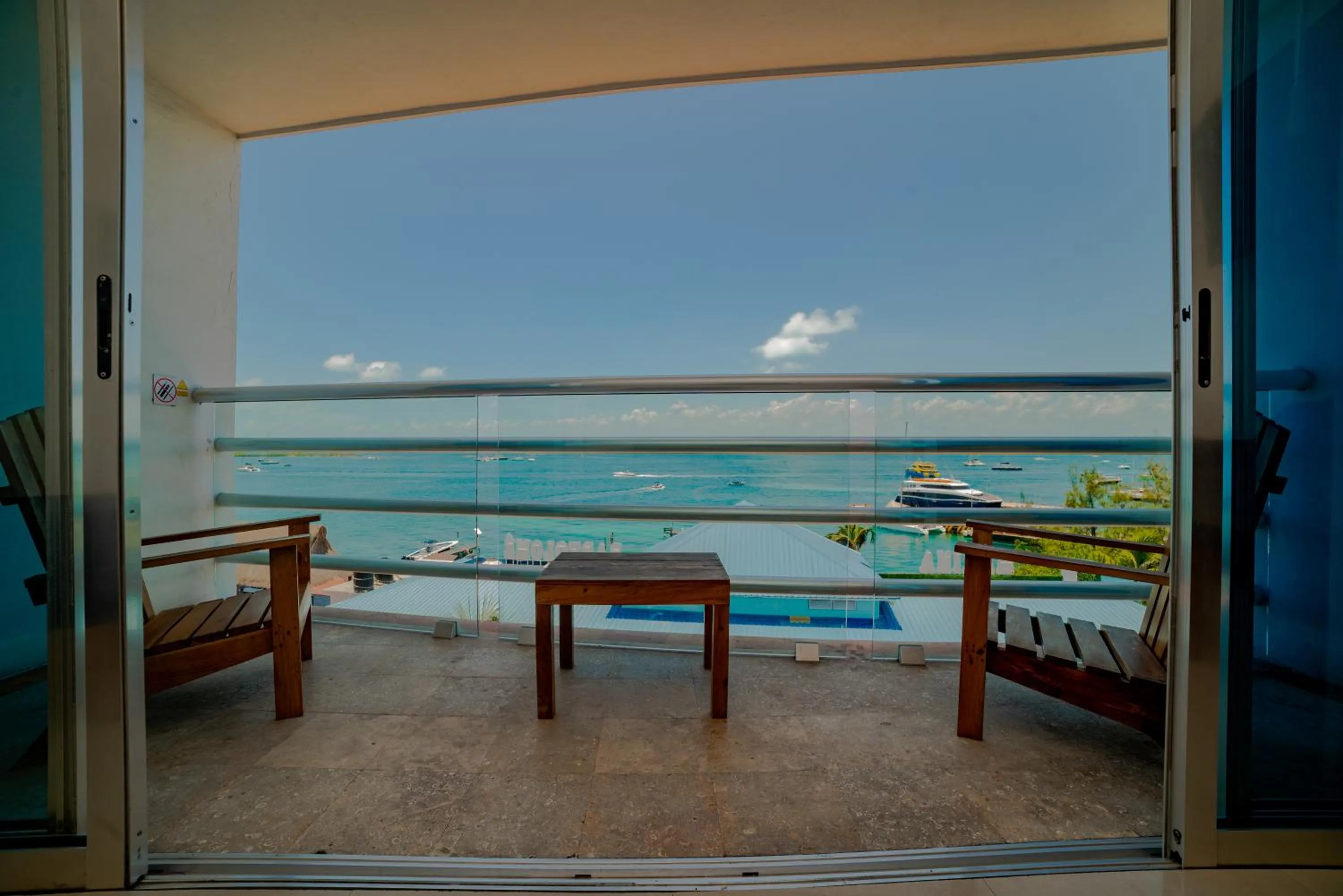 Balcony/Terrace in Hotel Bahia Chac Chi
