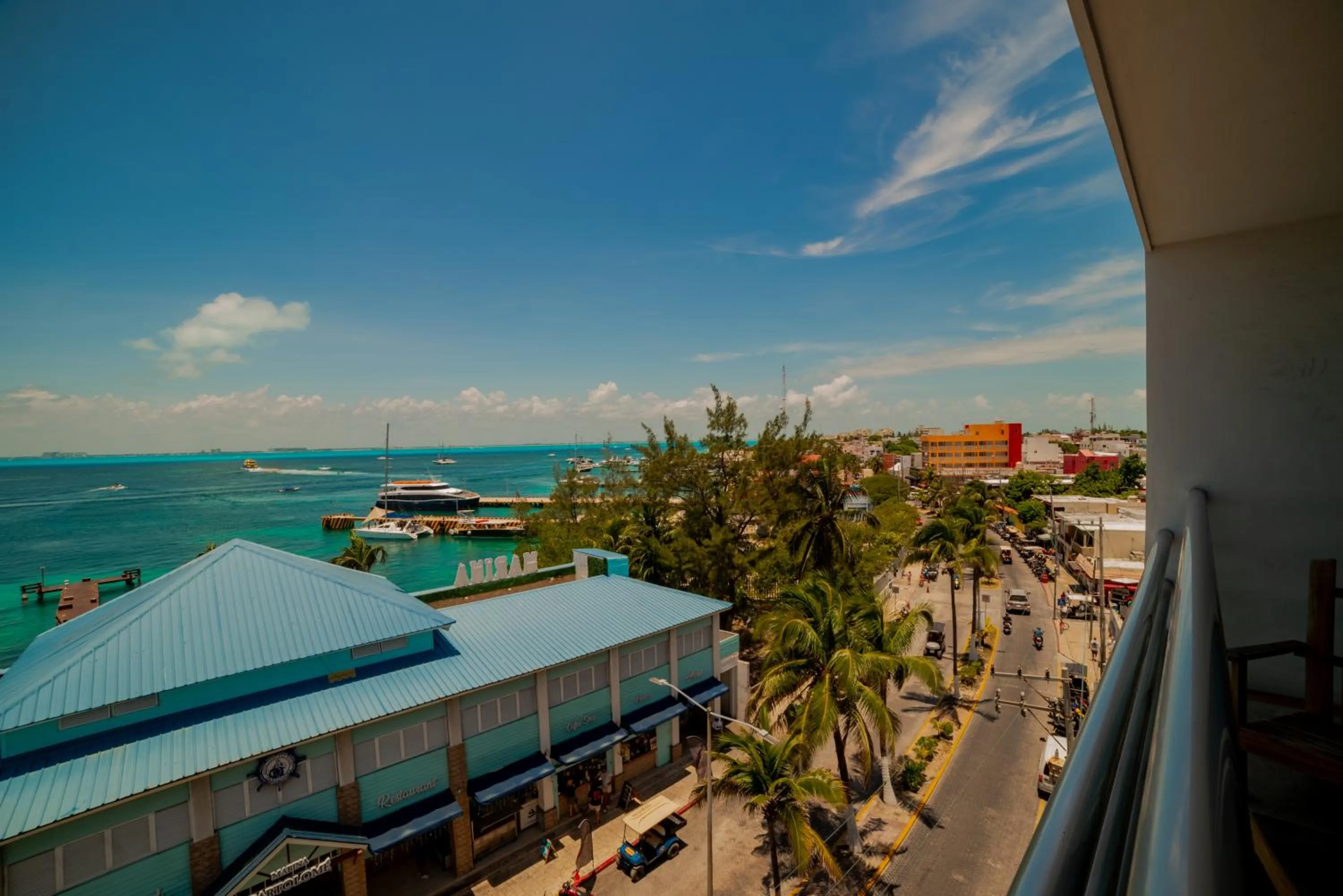 Bird's eye view in Hotel Bahia Chac Chi