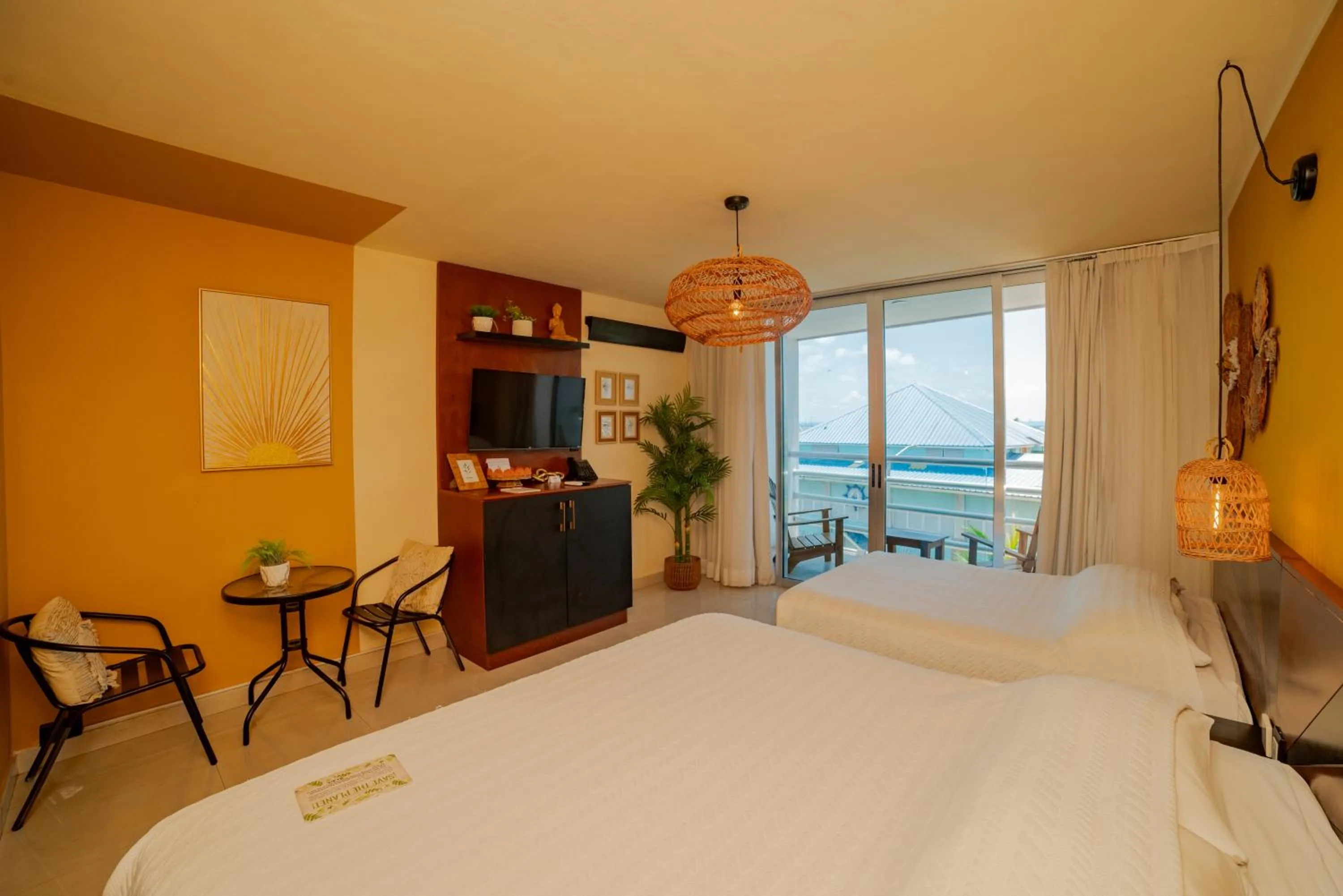 Bedroom, Bed in Hotel Bahia Chac Chi