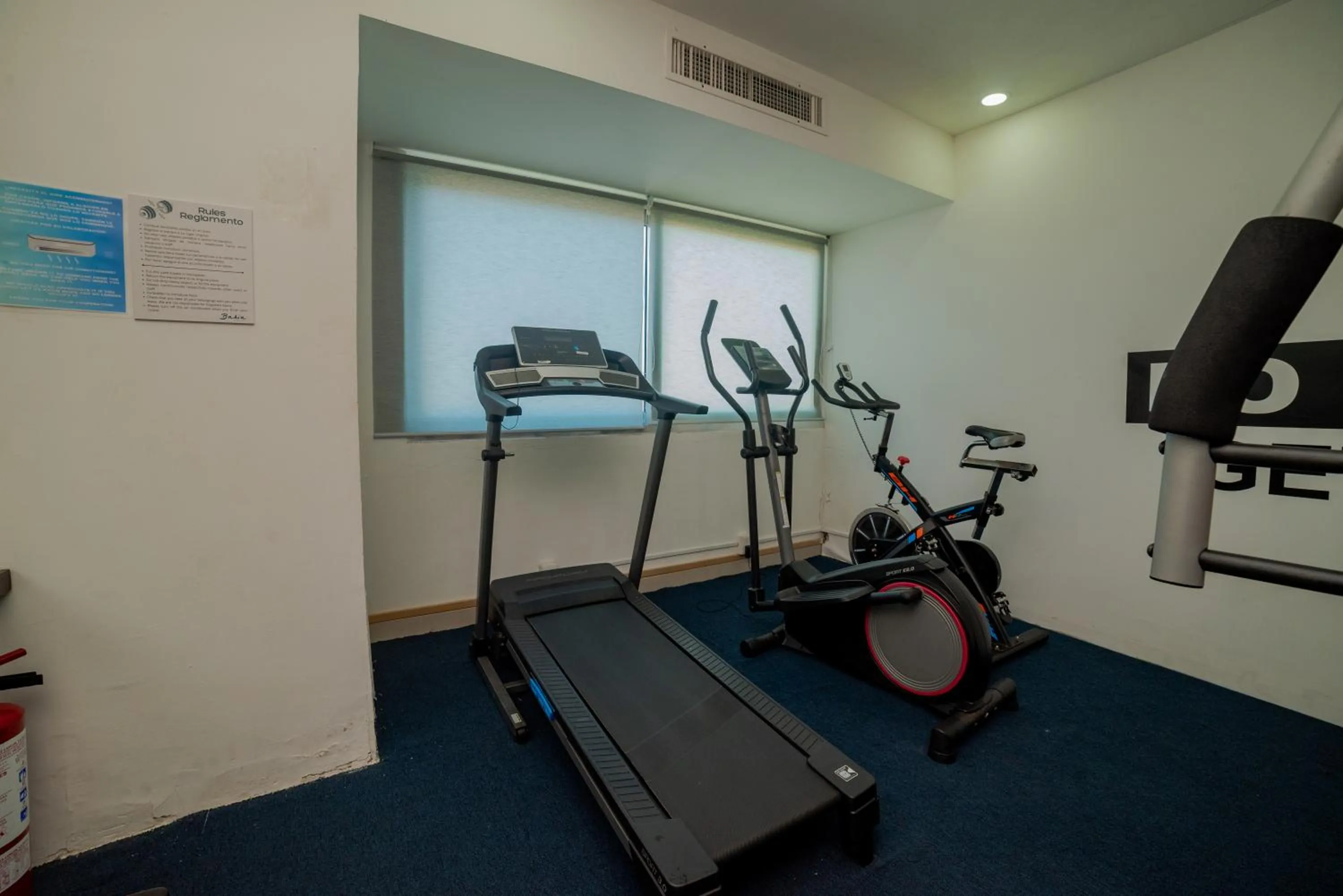 Fitness centre/facilities in Hotel Bahia Chac Chi