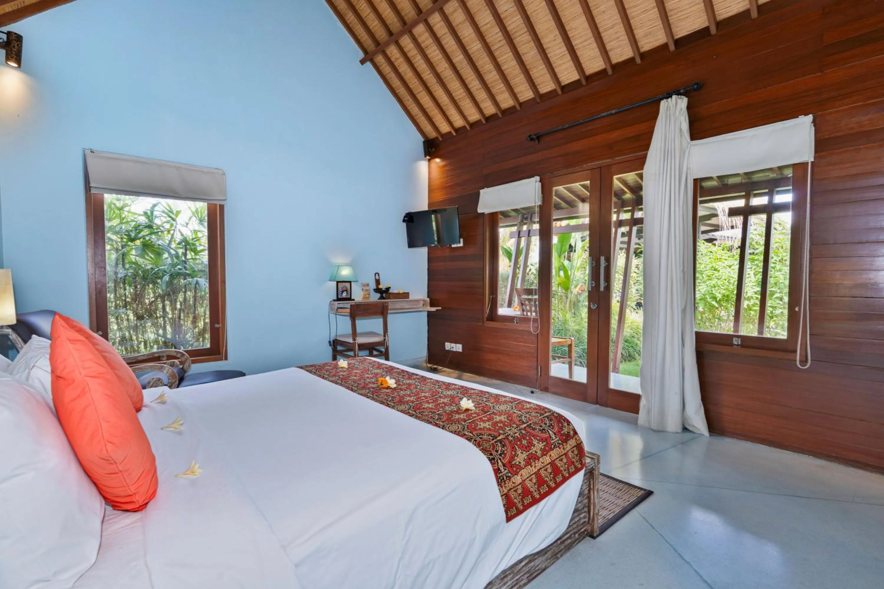 Bedroom, Bed in Villa Tegal Tis Ubud