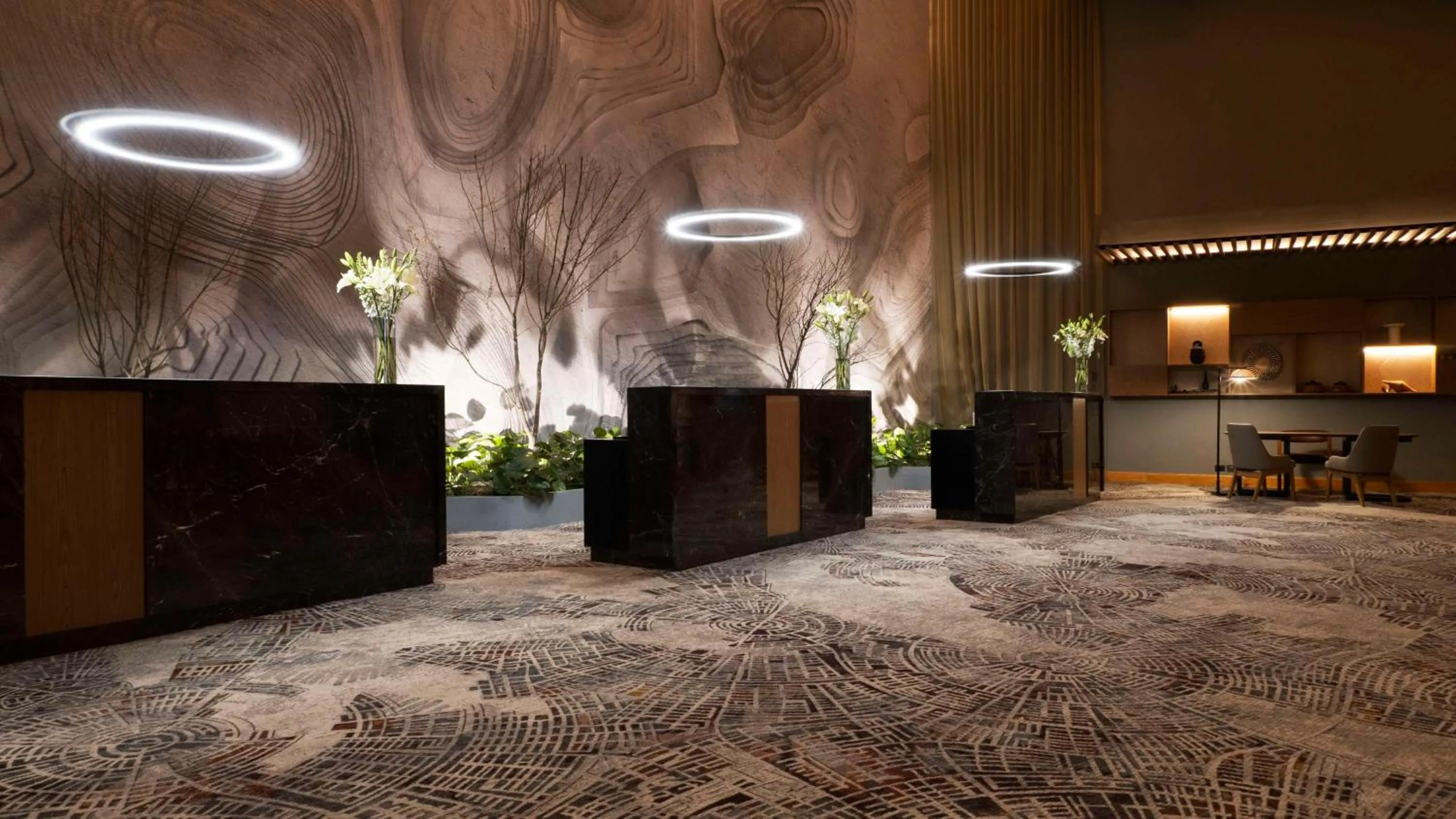 Lobby or reception in NH Collection Mexico City Airport T2