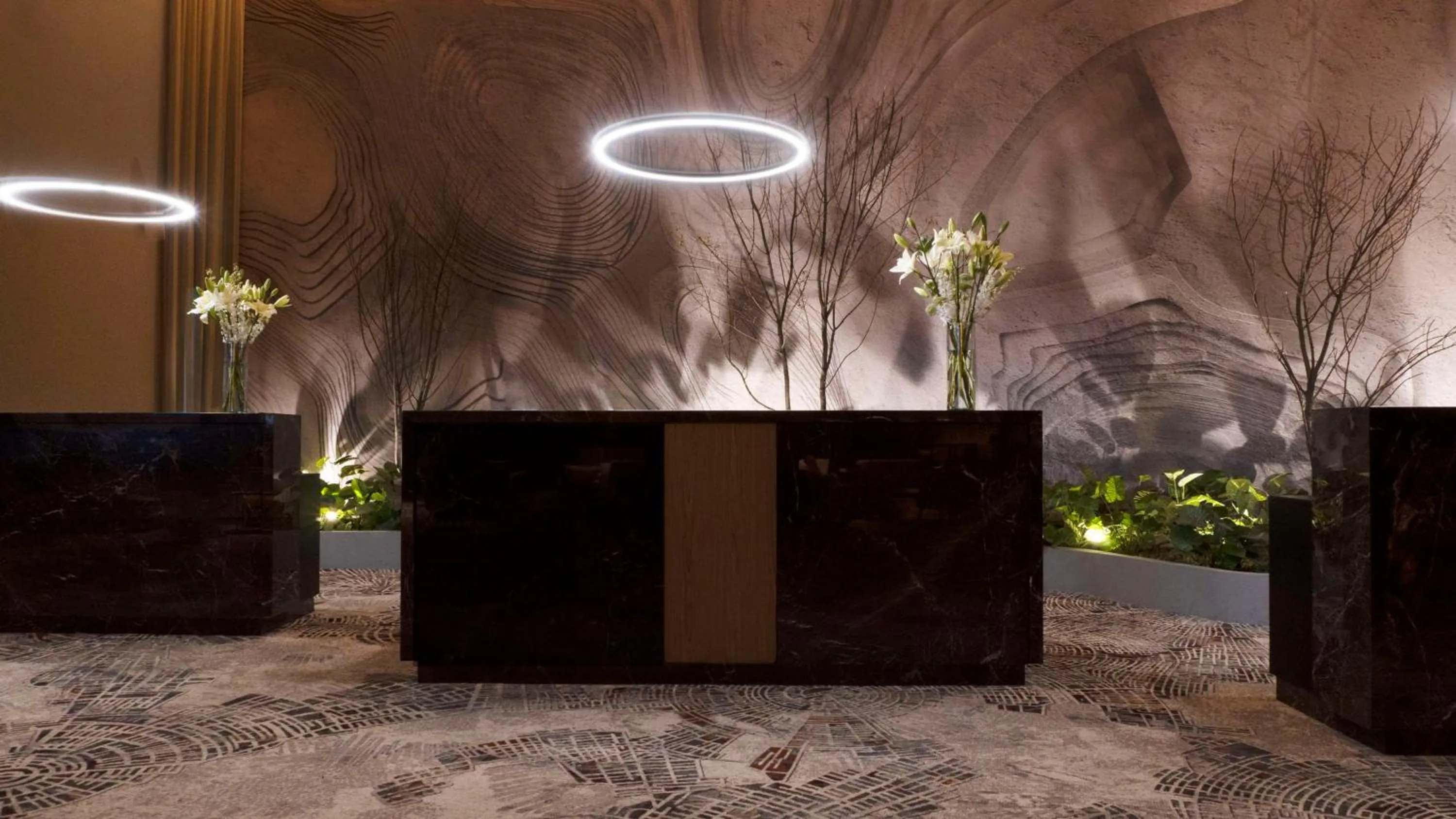 Lobby or reception in NH Collection Mexico City Airport T2