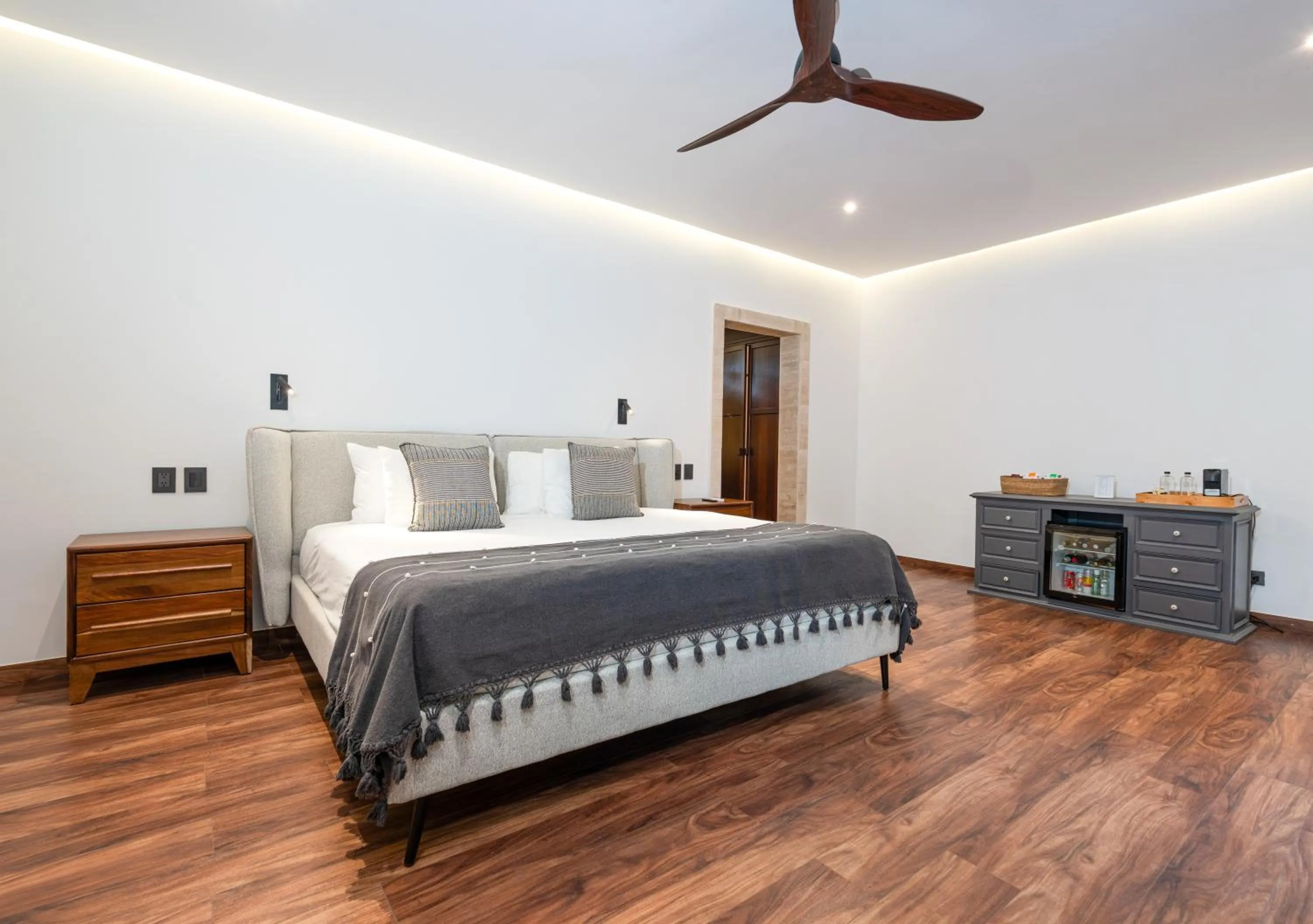 Bedroom, Bed in Na Balam Hotel