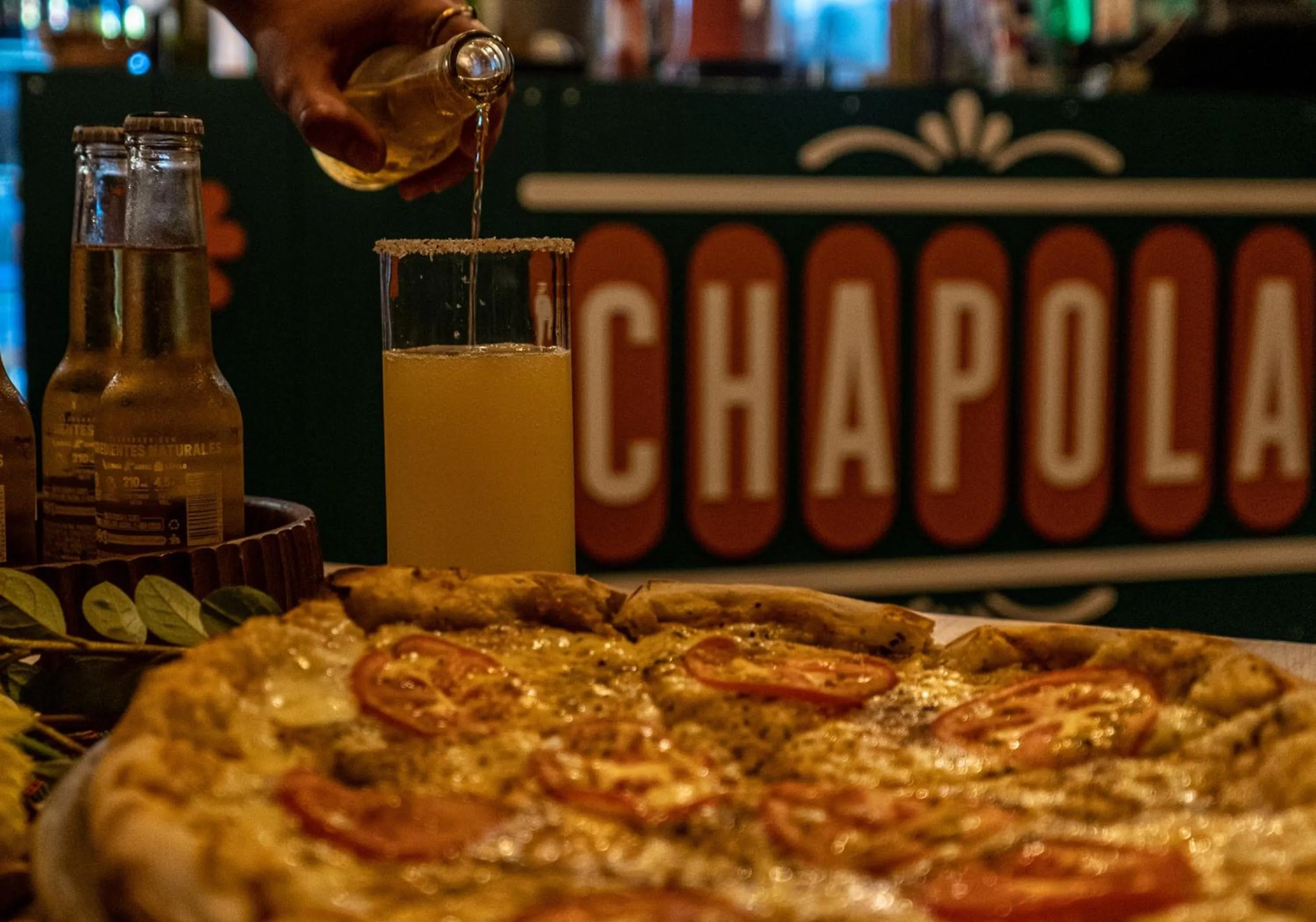 Food and drinks in Viajero Salento Hostel