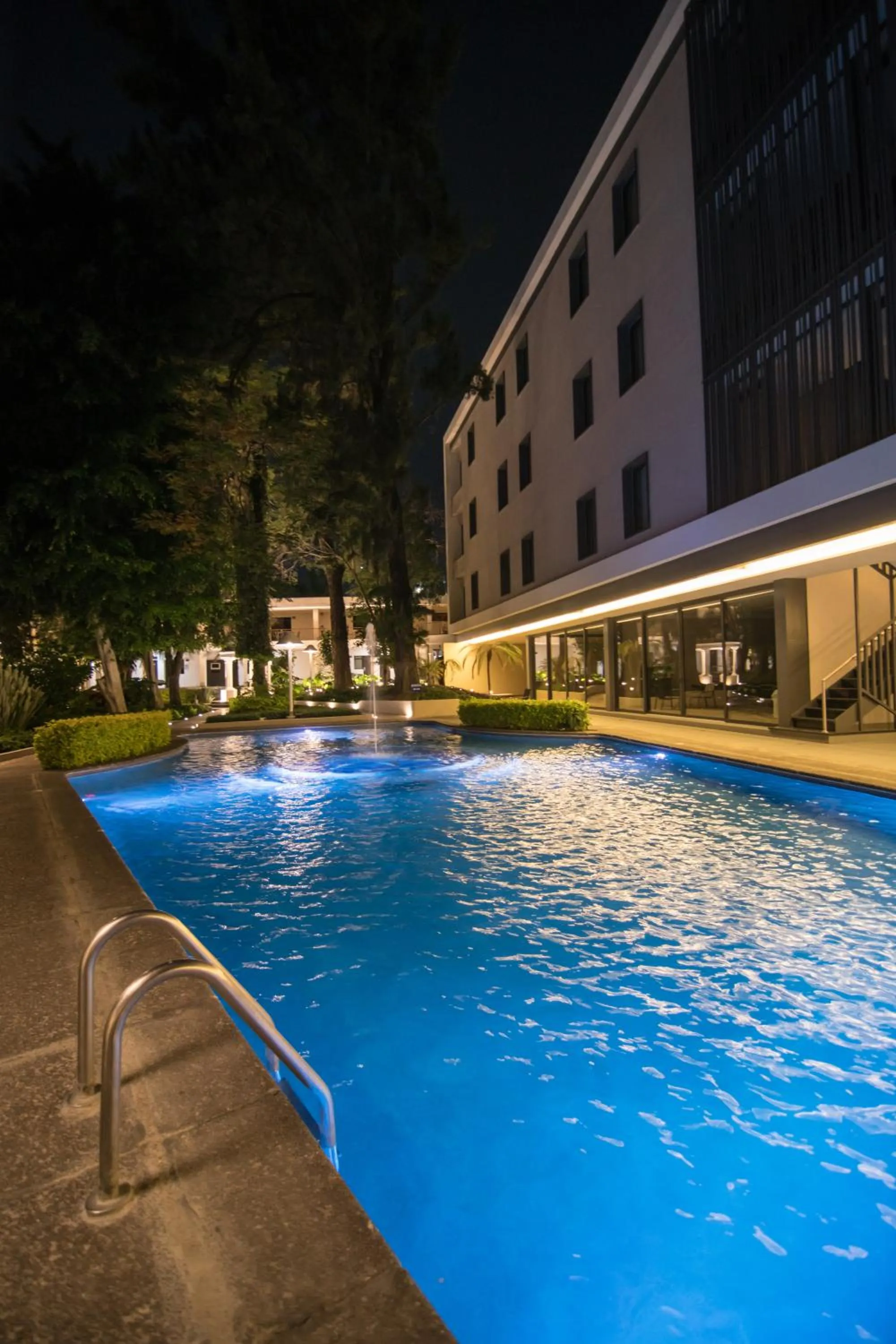 Pool view in Hotel Ronda Minerva