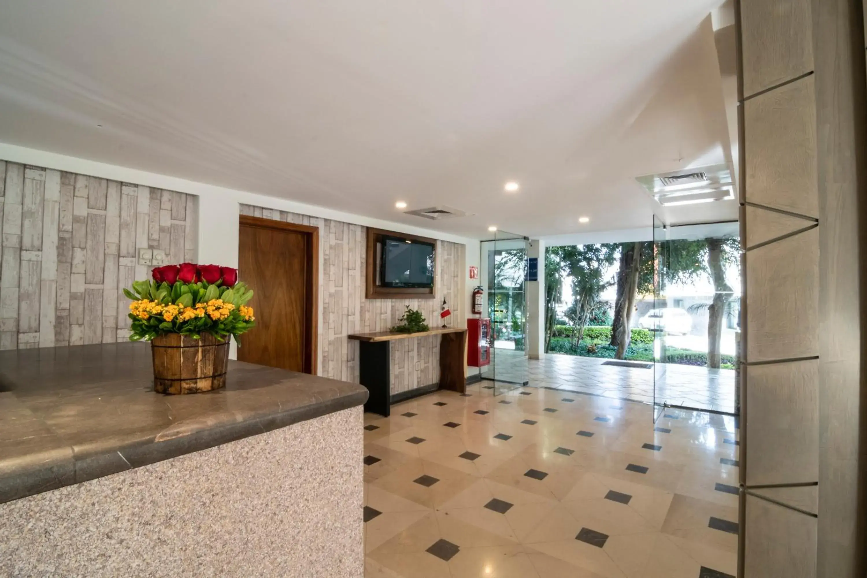 Lobby or reception in Hotel Ronda Minerva Lobby or reception in Hotel Ronda Minerva