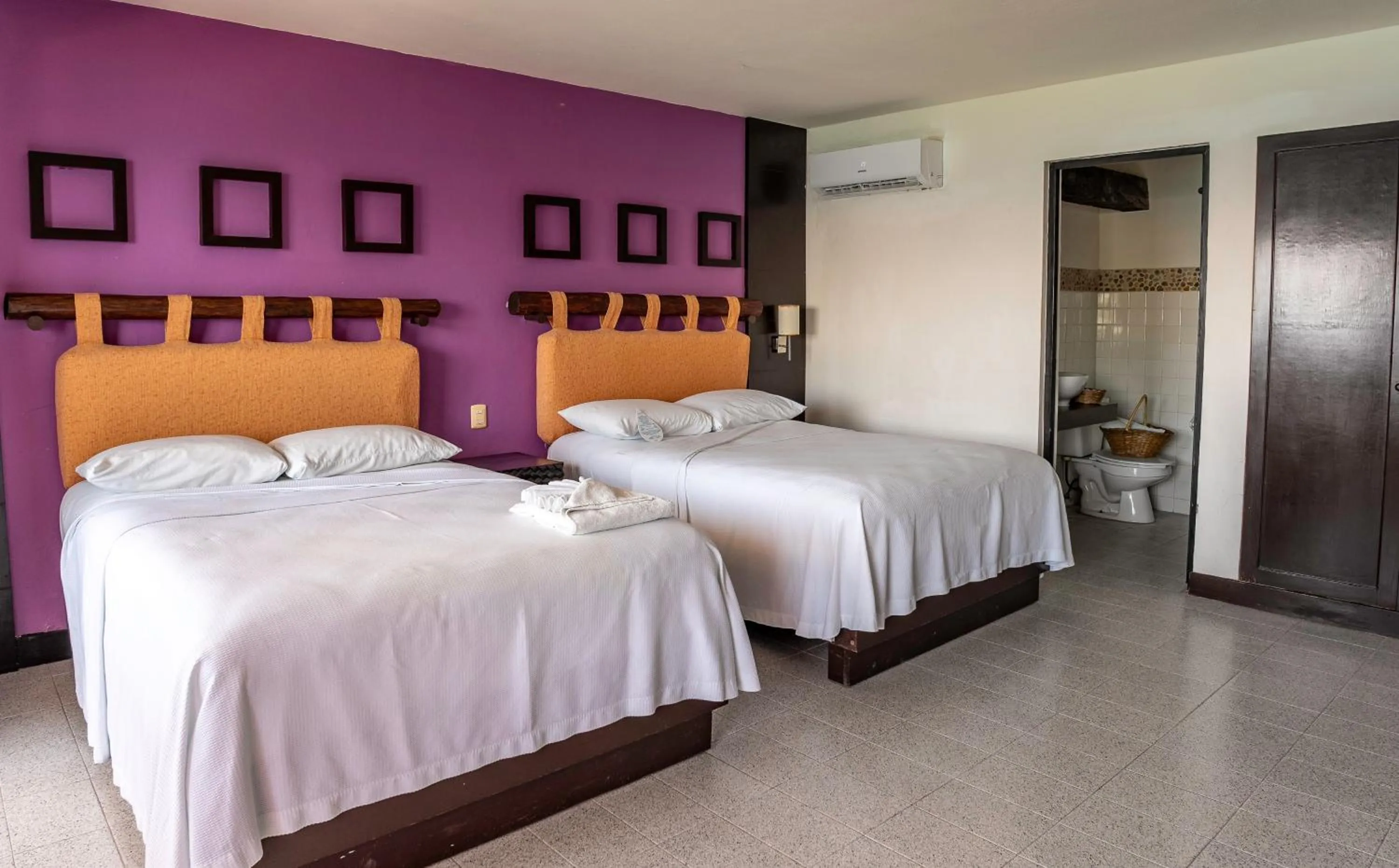 Bed in Hotel Vista del Mar with Beach Club access included