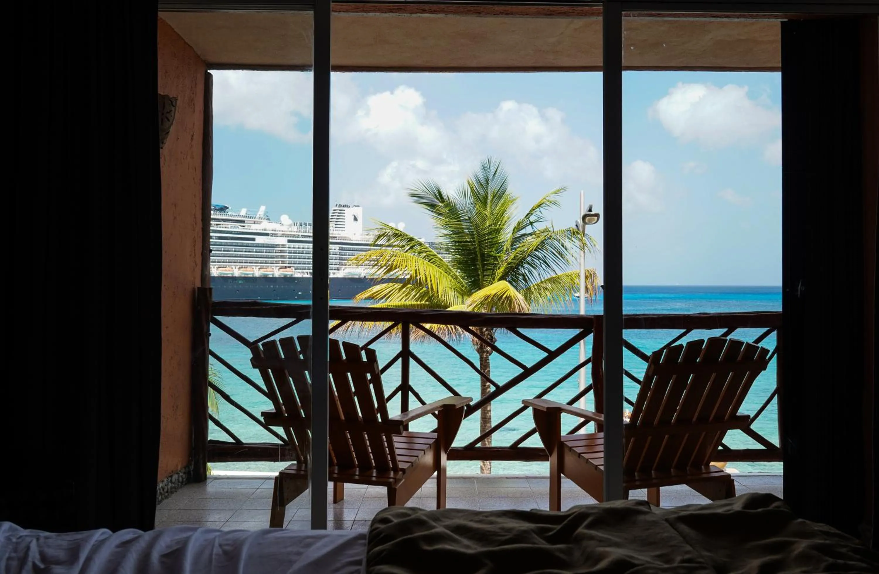 Balcony/Terrace in Hotel Vista del Mar with Beach Club access included