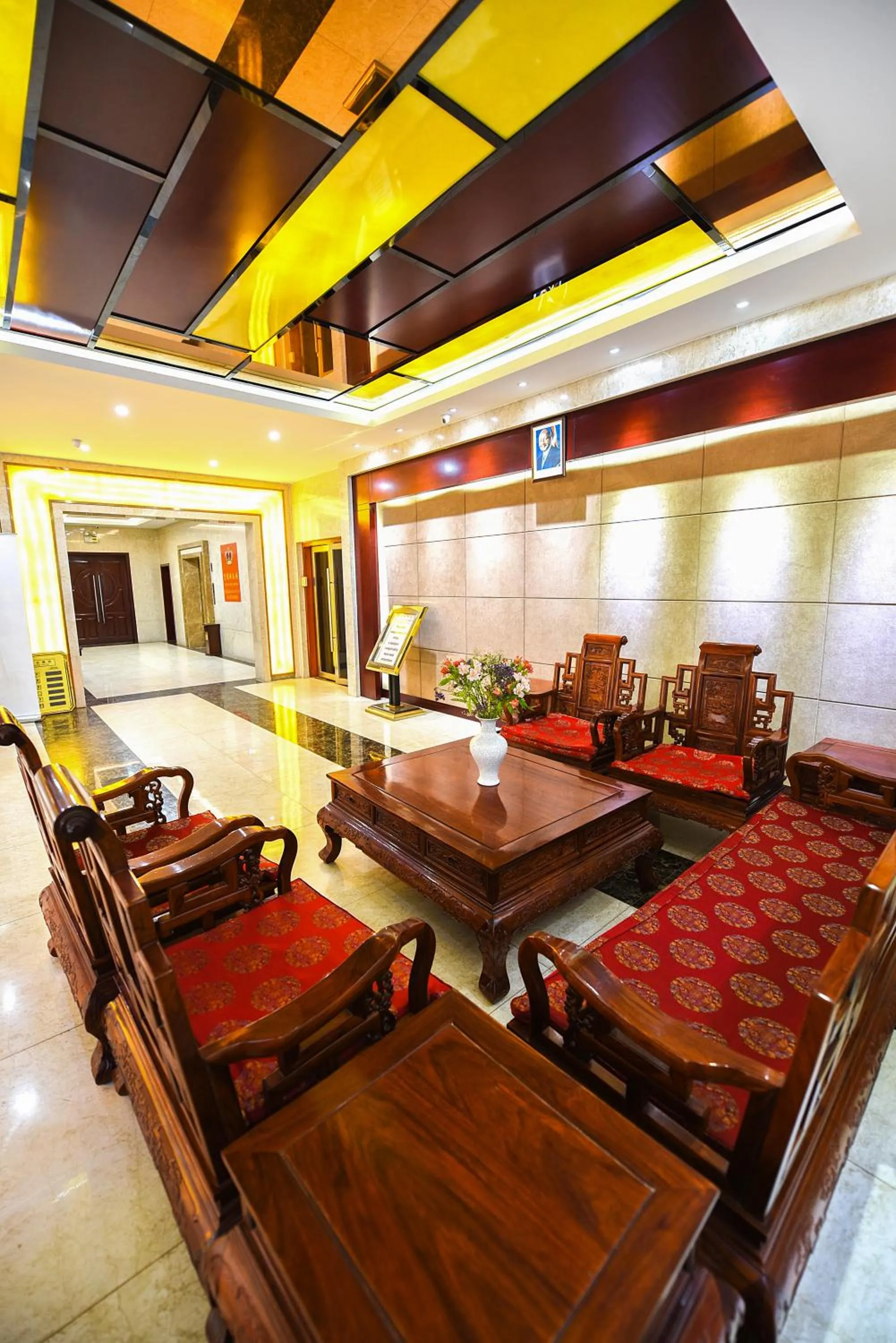 Lobby or reception in Kololo Courts Hotel and Restaurant Kampala