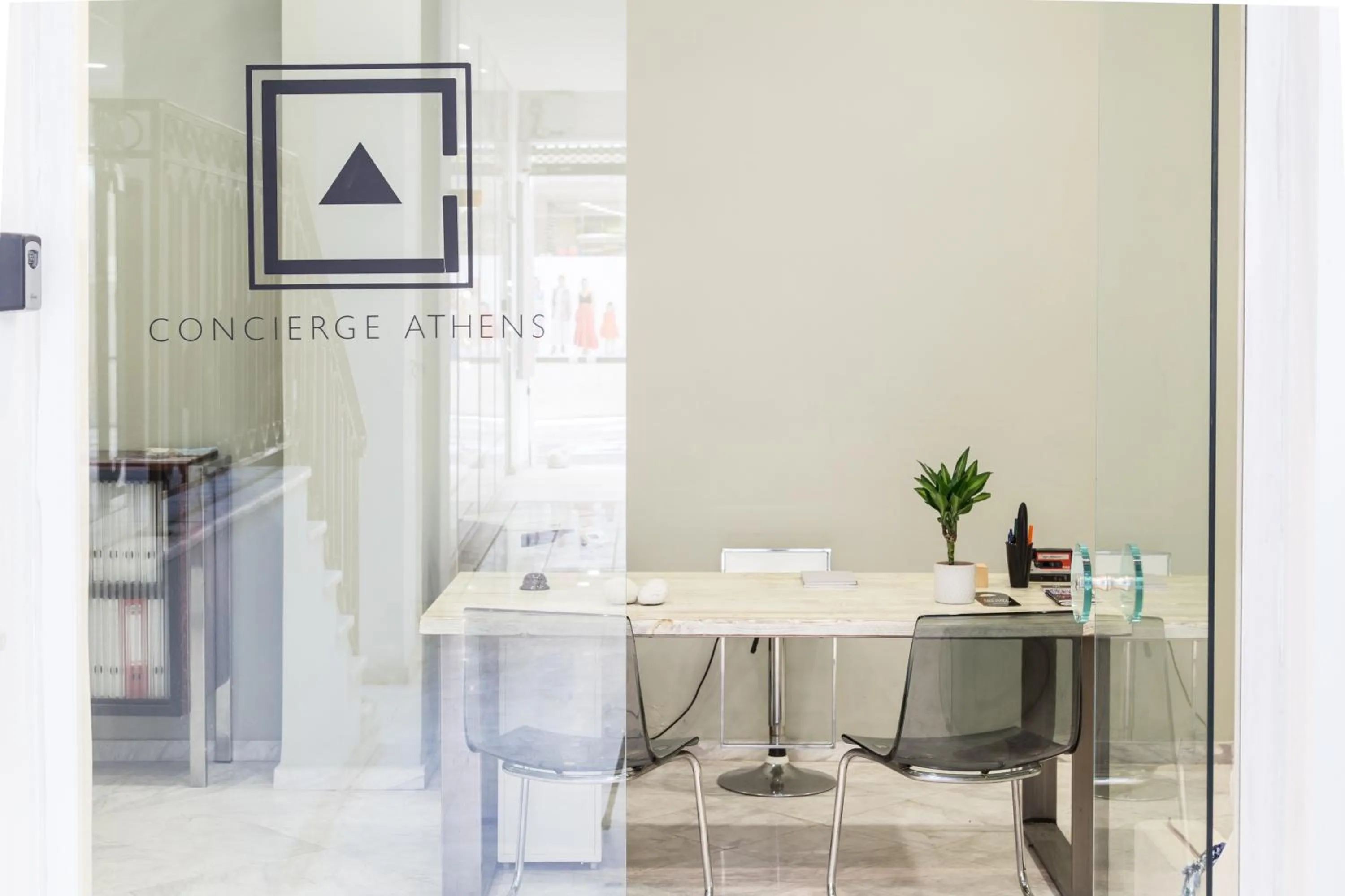 Property logo or sign in Concierge Downtown