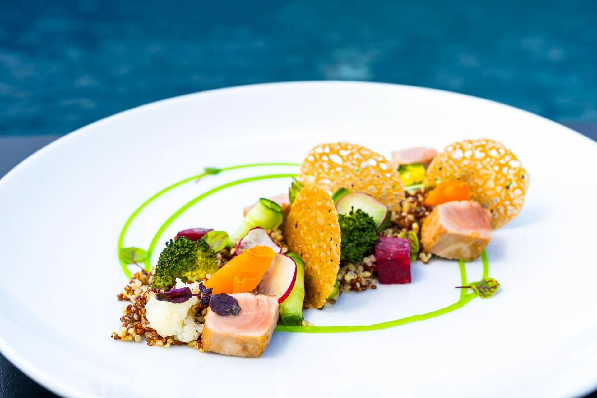 Food and drinks in Zeus Wyndham Grand Athens