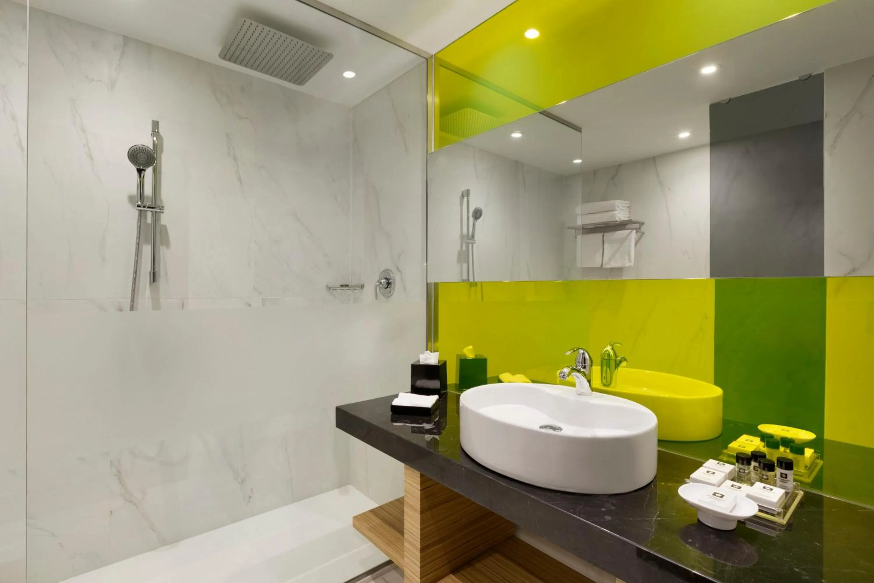 Bathroom in Zeus Wyndham Grand Athens