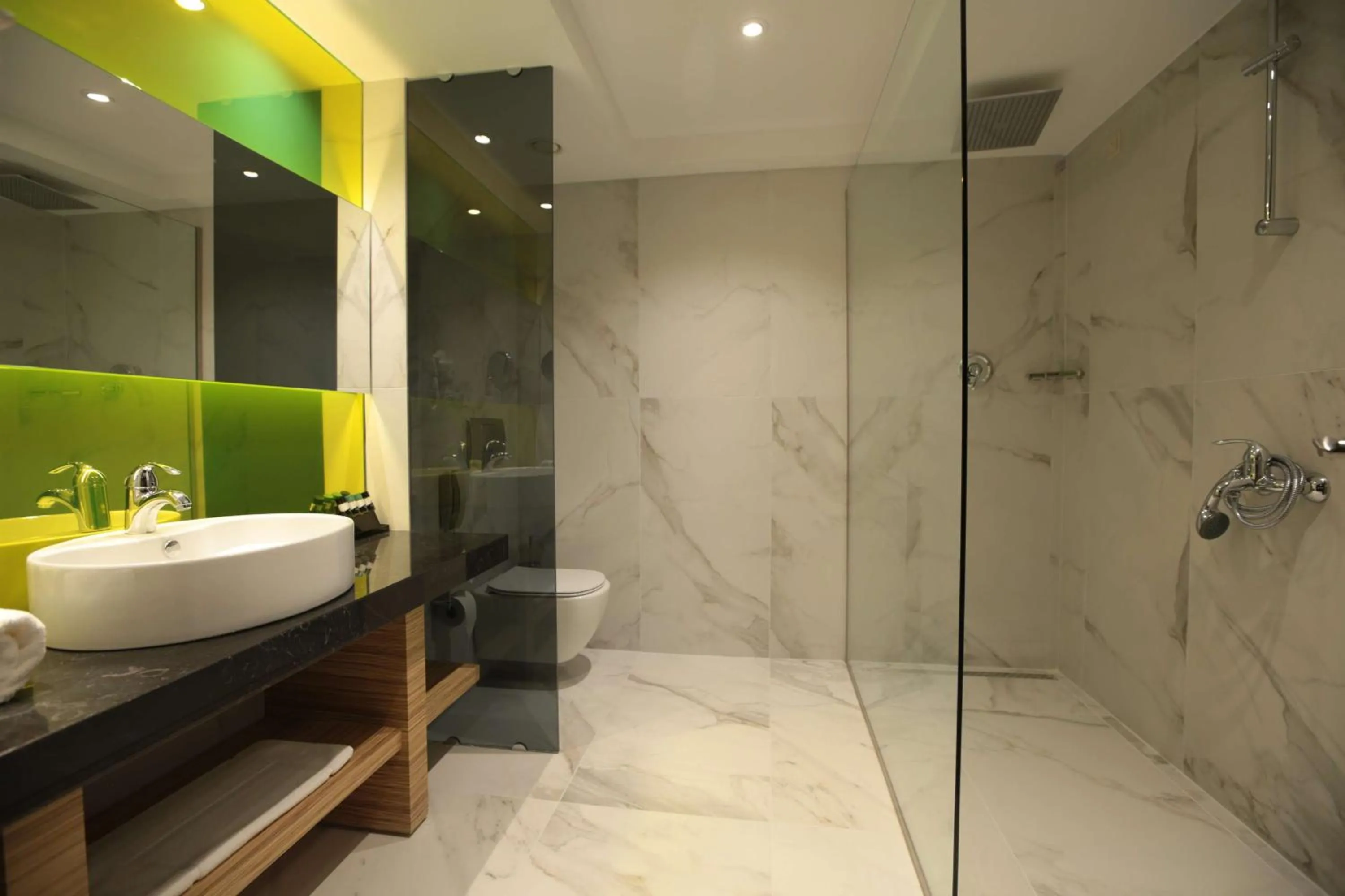 Bathroom in Zeus Wyndham Grand Athens