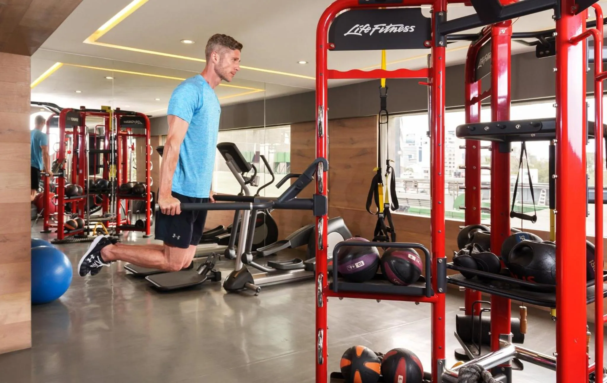 Fitness centre/facilities in Presidente InterContinental Mexico City by IHG