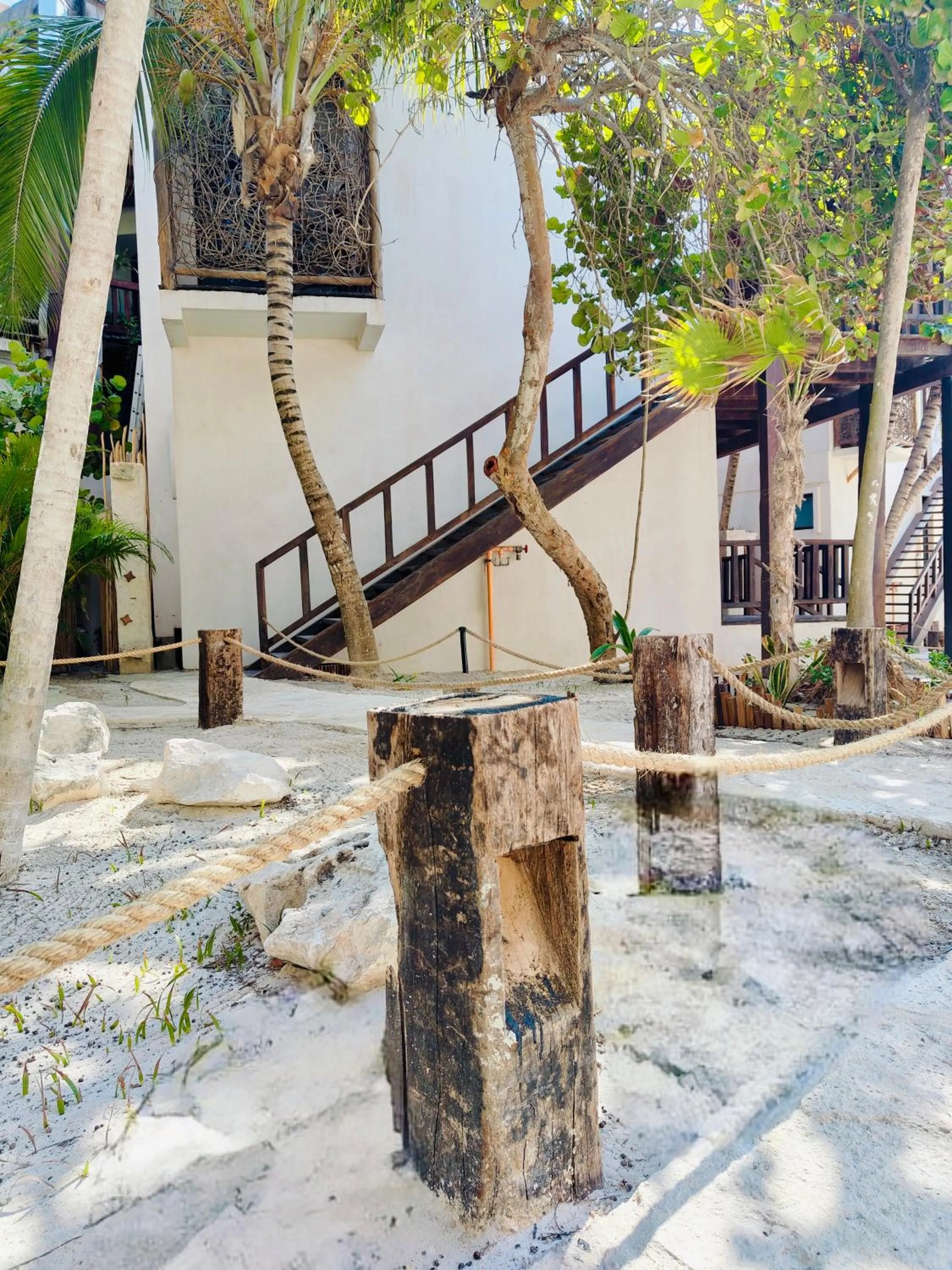 Deluxe Double Room with Balcony and Sea View in Azucar Hotel Tulum