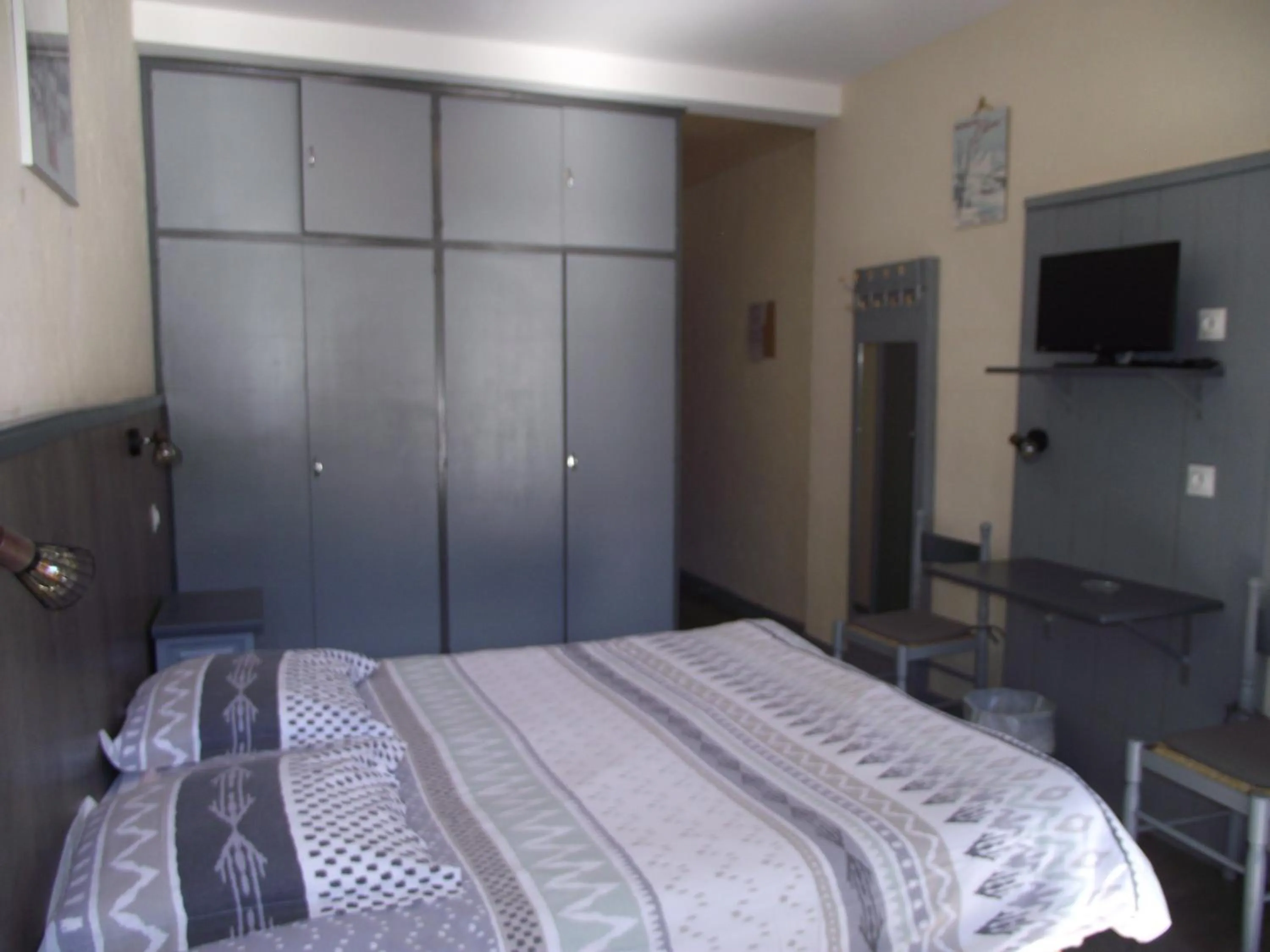 Decorative detail, Bed in Hotel Valérie