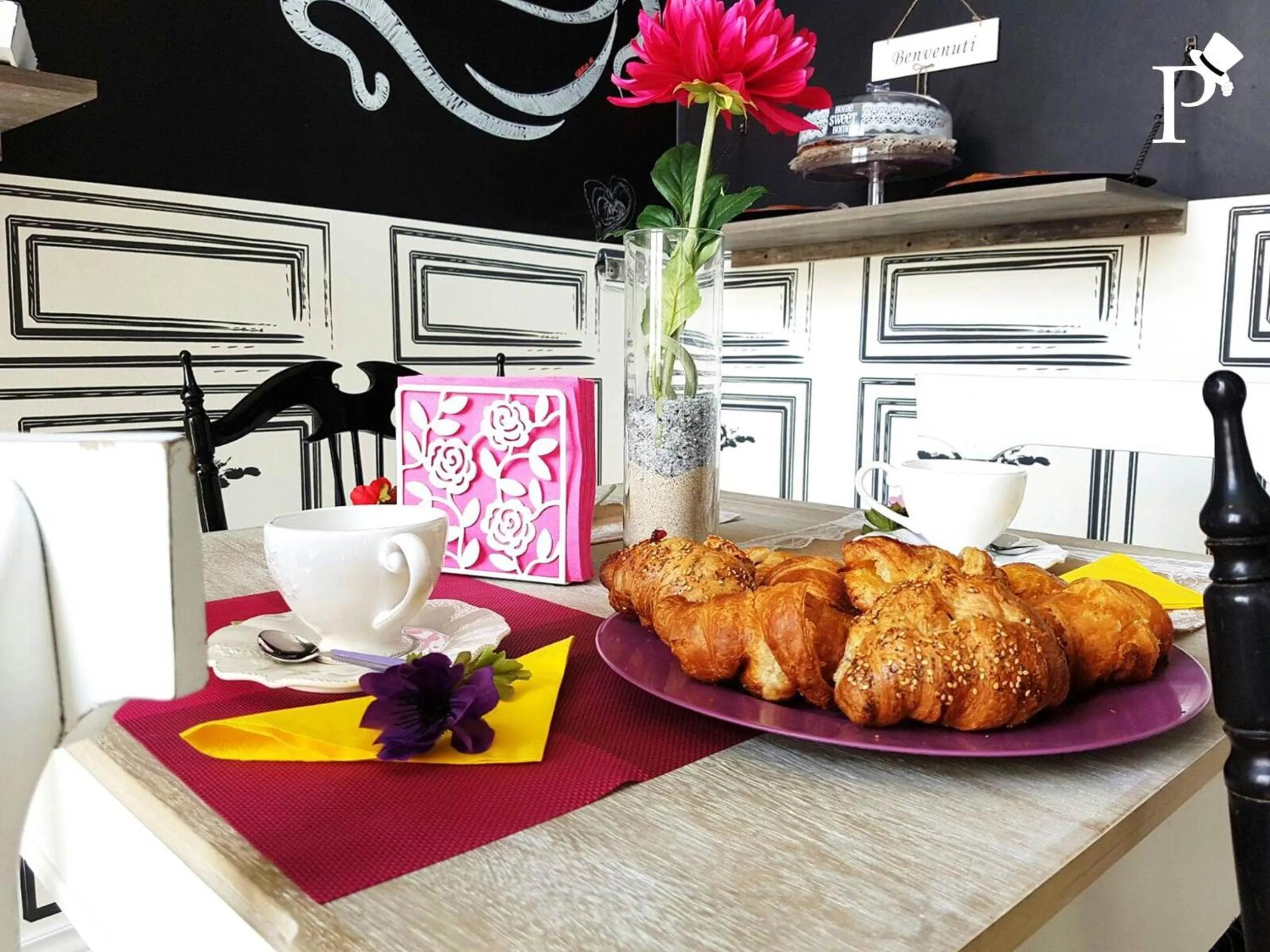 Buffet breakfast in Corte del Pascià