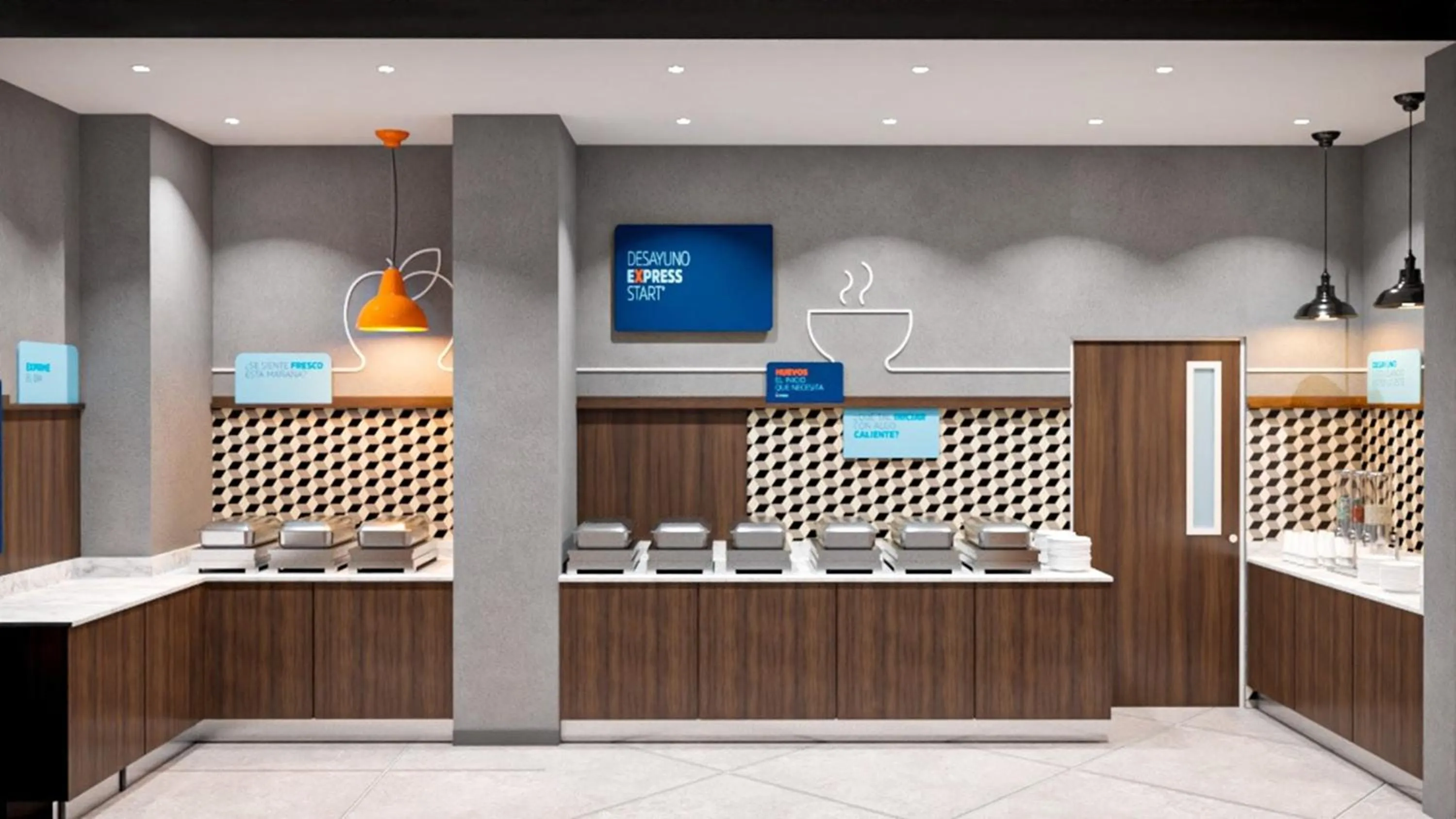 Breakfast in Holiday Inn Express Ciudad de Mexico Condesa by IHG