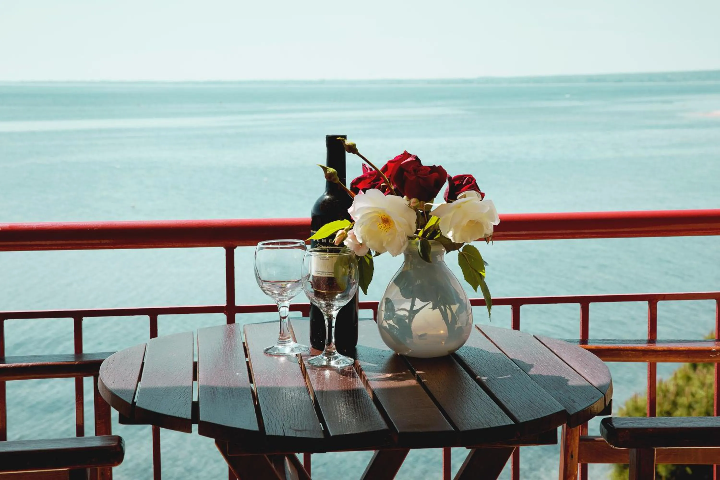 Sea view in Maistrali Beach Studios