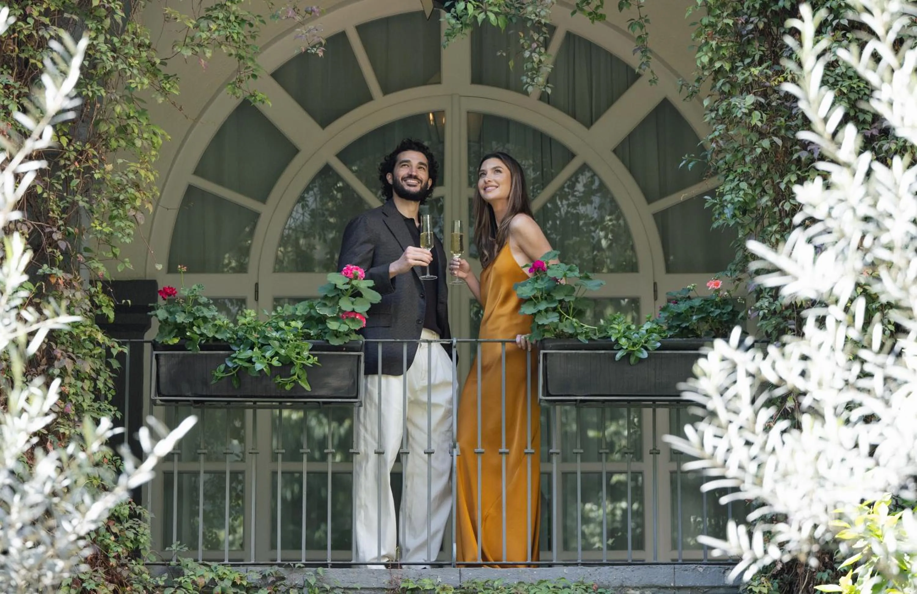 Garden view in Four Seasons Hotel Mexico City