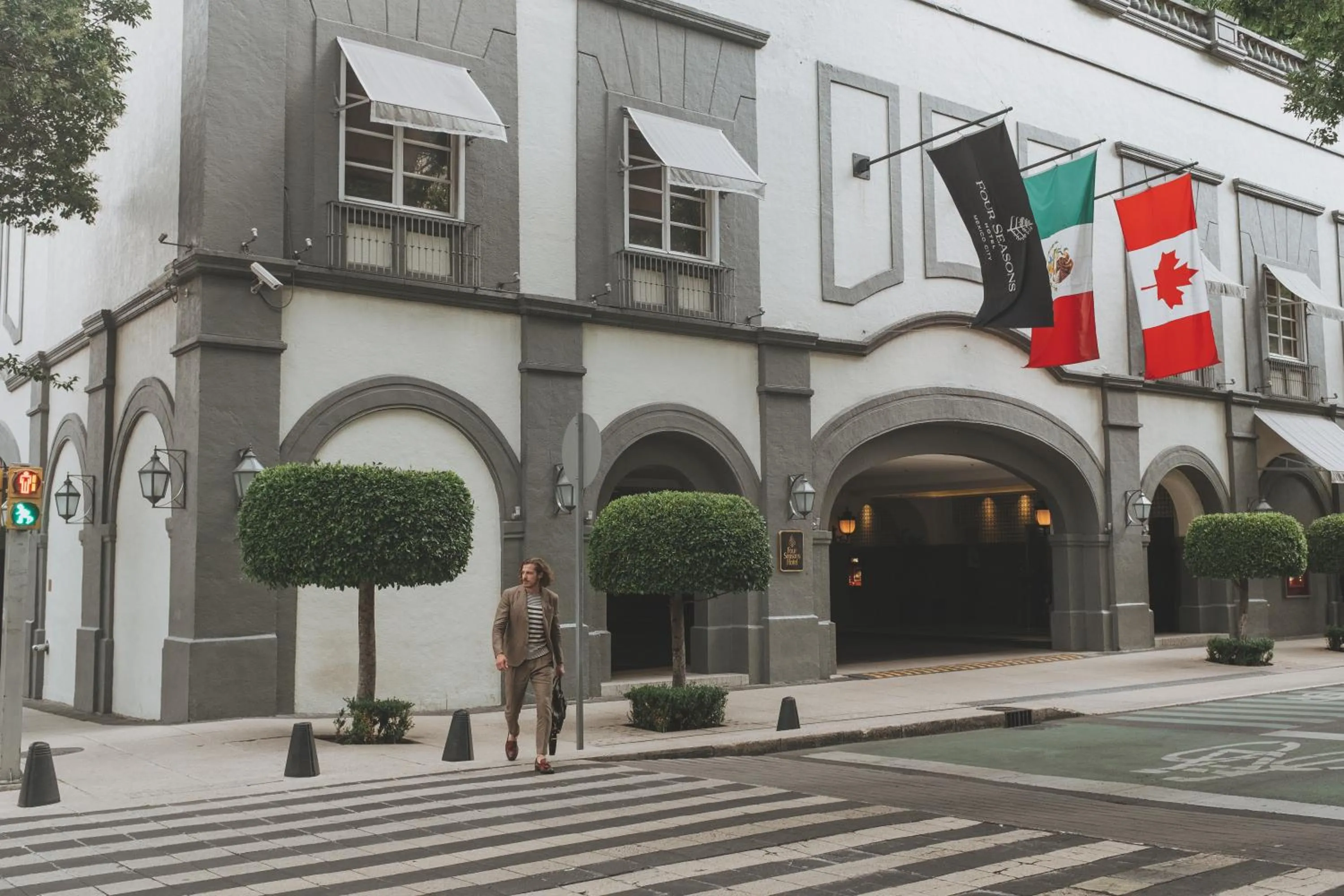 Property building in Four Seasons Hotel Mexico City