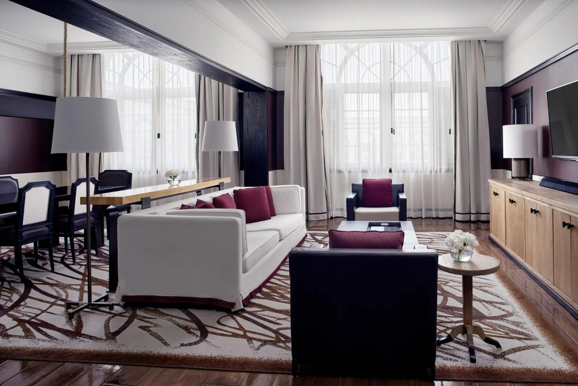 Living room in Four Seasons Hotel Mexico City