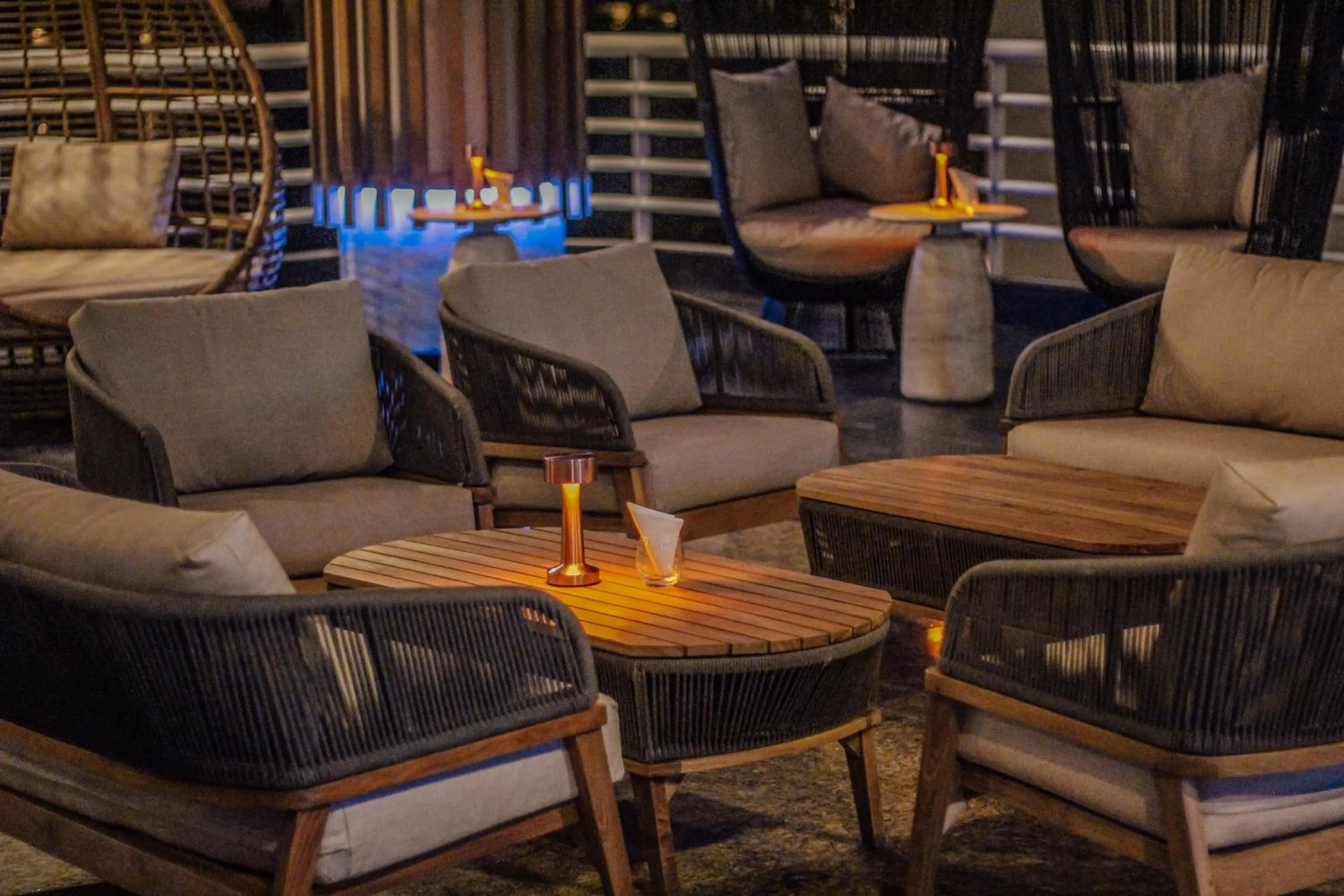 Lounge or bar in GR Solaris Lighthouse - All Inclusive