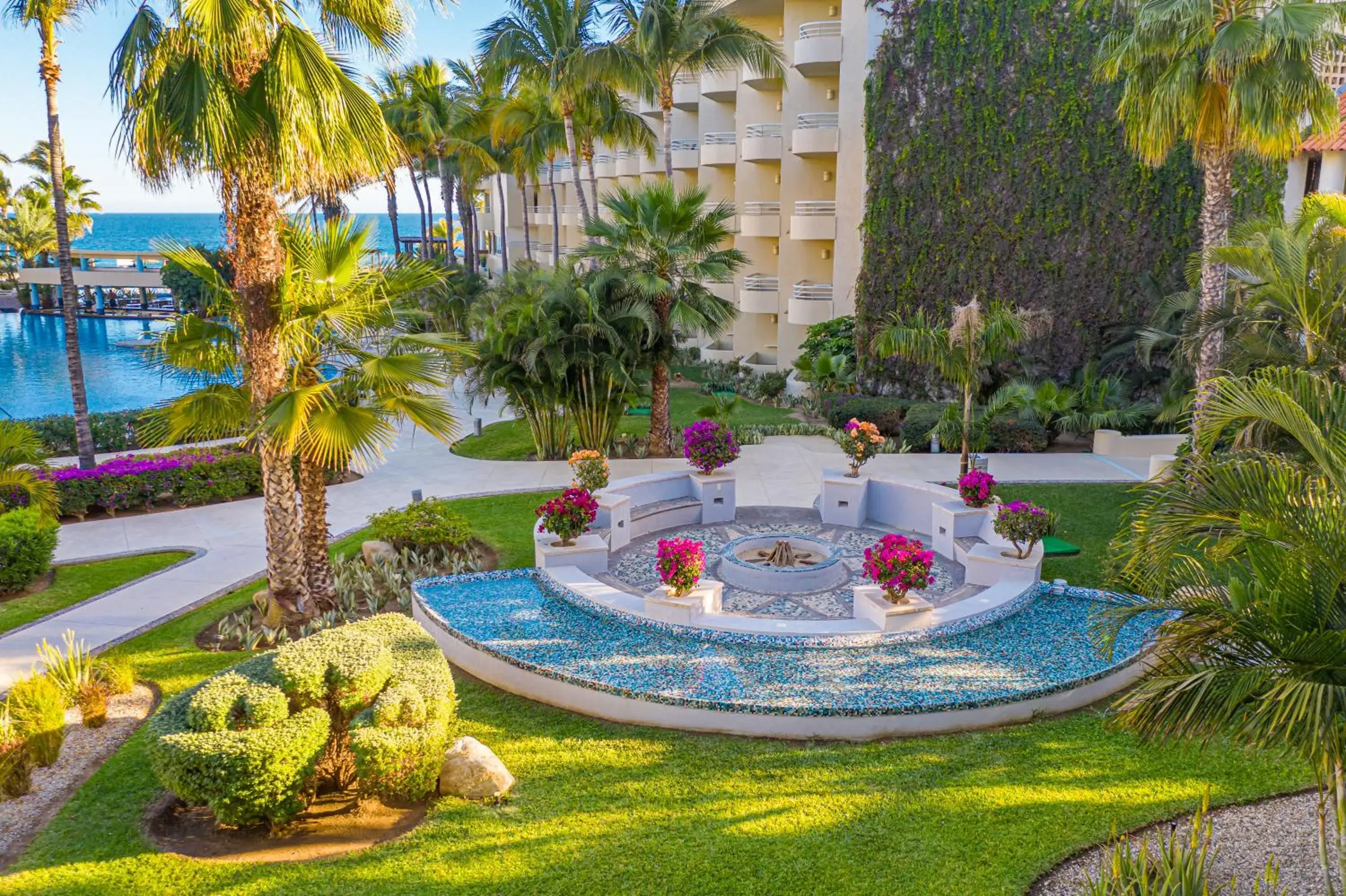 Garden view in Barceló Gran Faro Los Cabos Garden view in Barceló Gran Faro Los Cabos