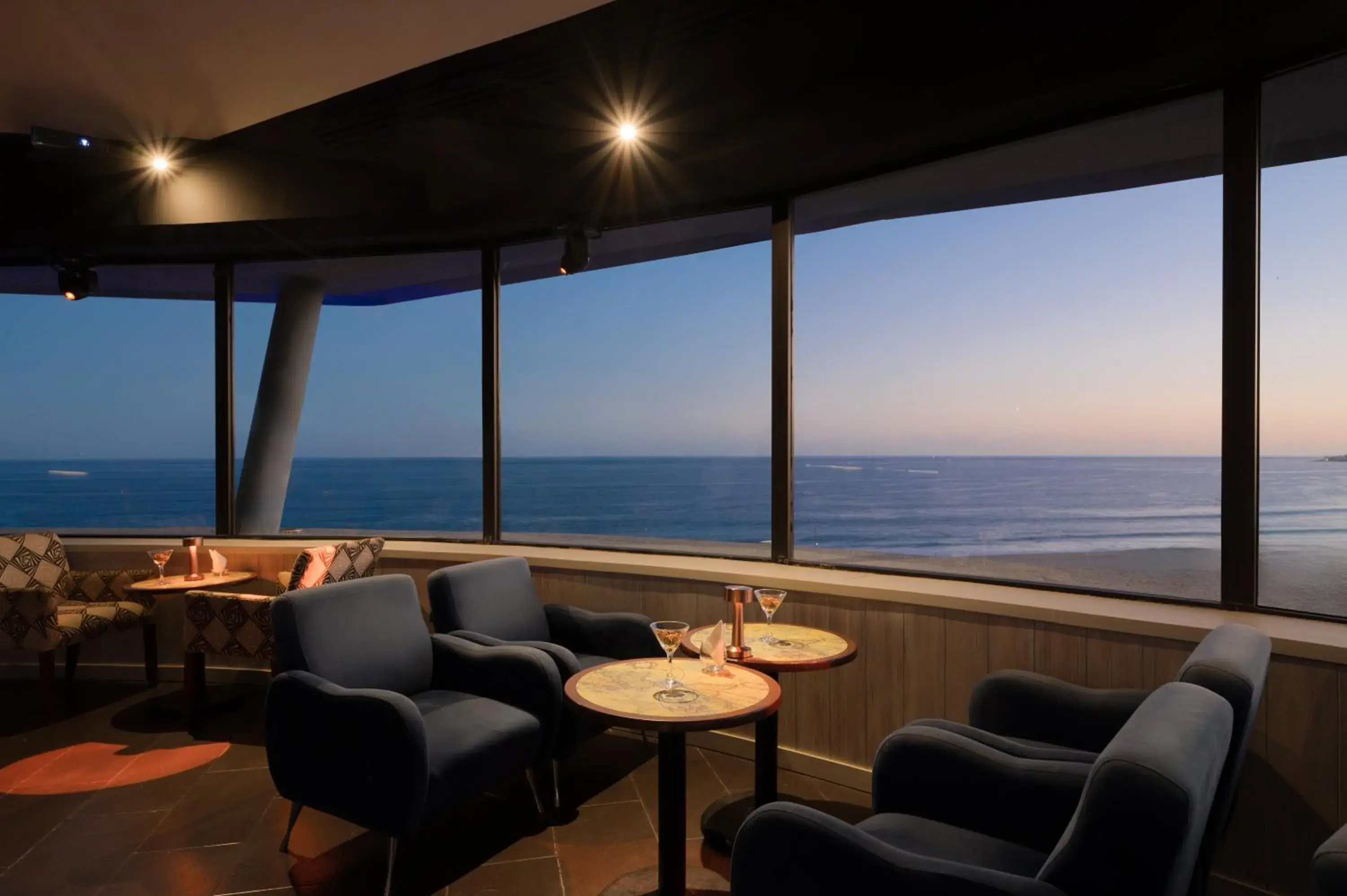 Lounge or bar in GR Solaris Lighthouse - All Inclusive Lounge or bar in GR Solaris Lighthouse - All Inclusive