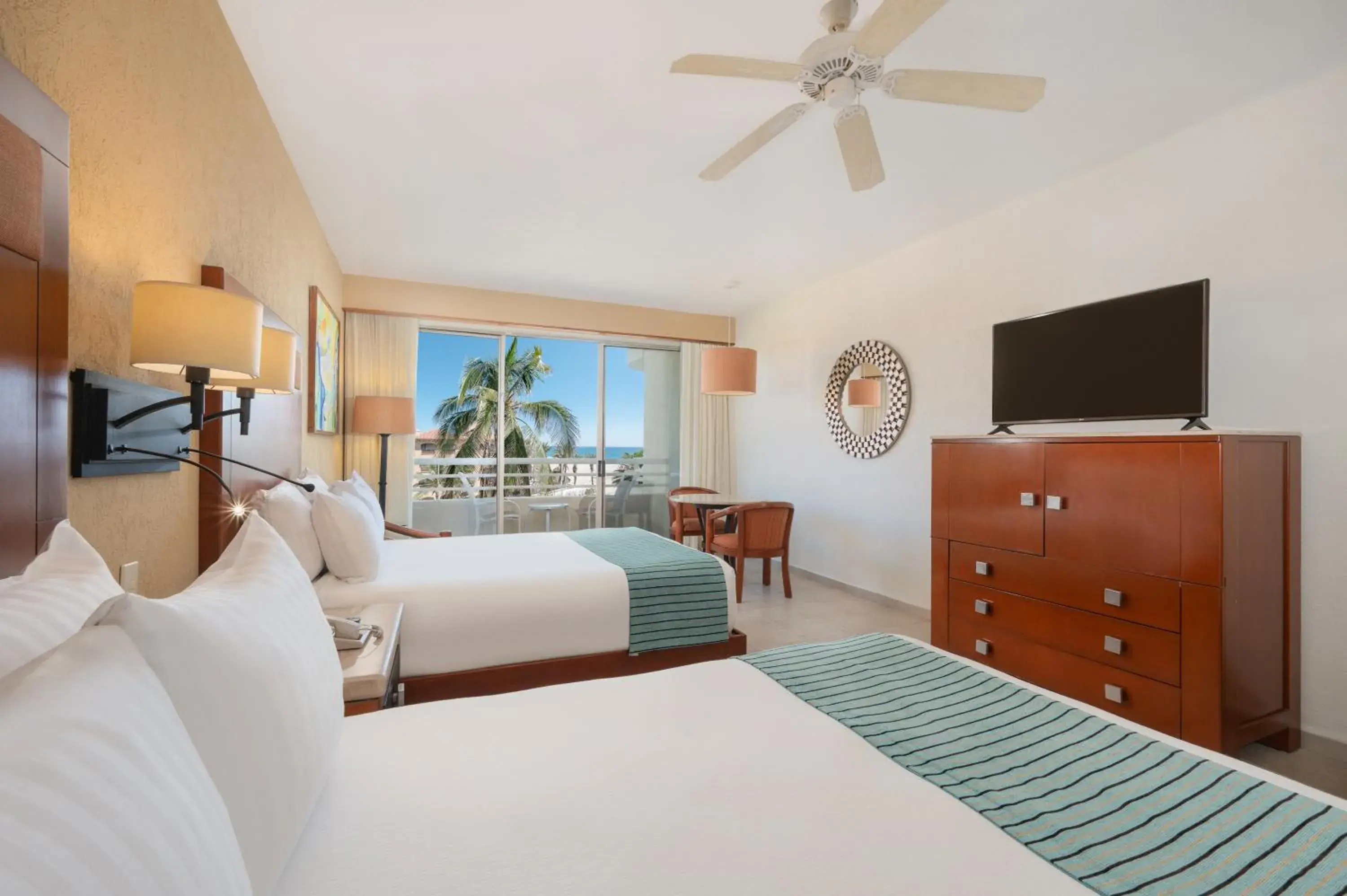 View (from property/room), Bed in GR Solaris Lighthouse - All Inclusive View (from property/room), Bed in GR Solaris Lighthouse - All Inclusive