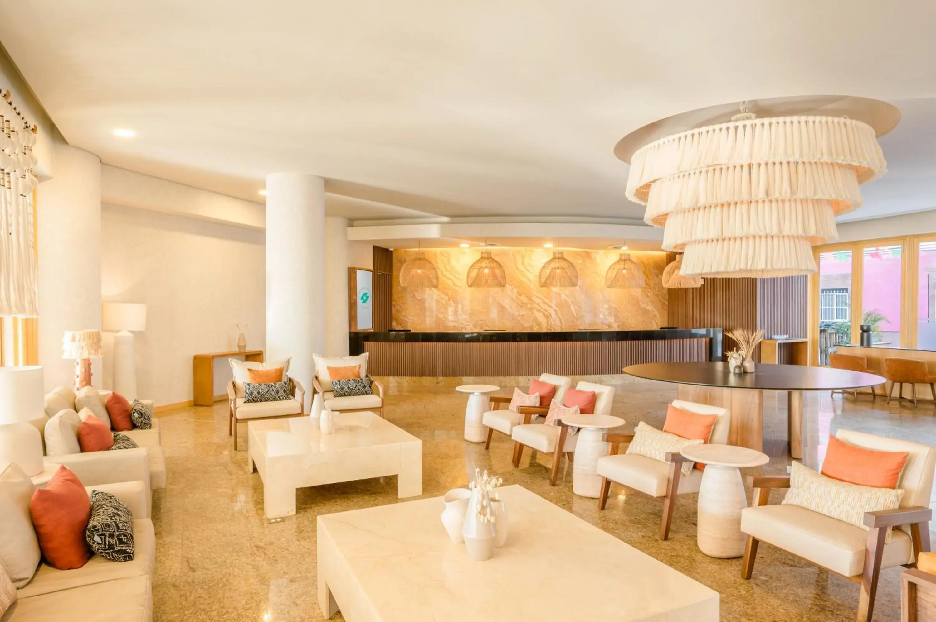 Living room in GR Solaris Lighthouse - All Inclusive Living room in GR Solaris Lighthouse - All Inclusive