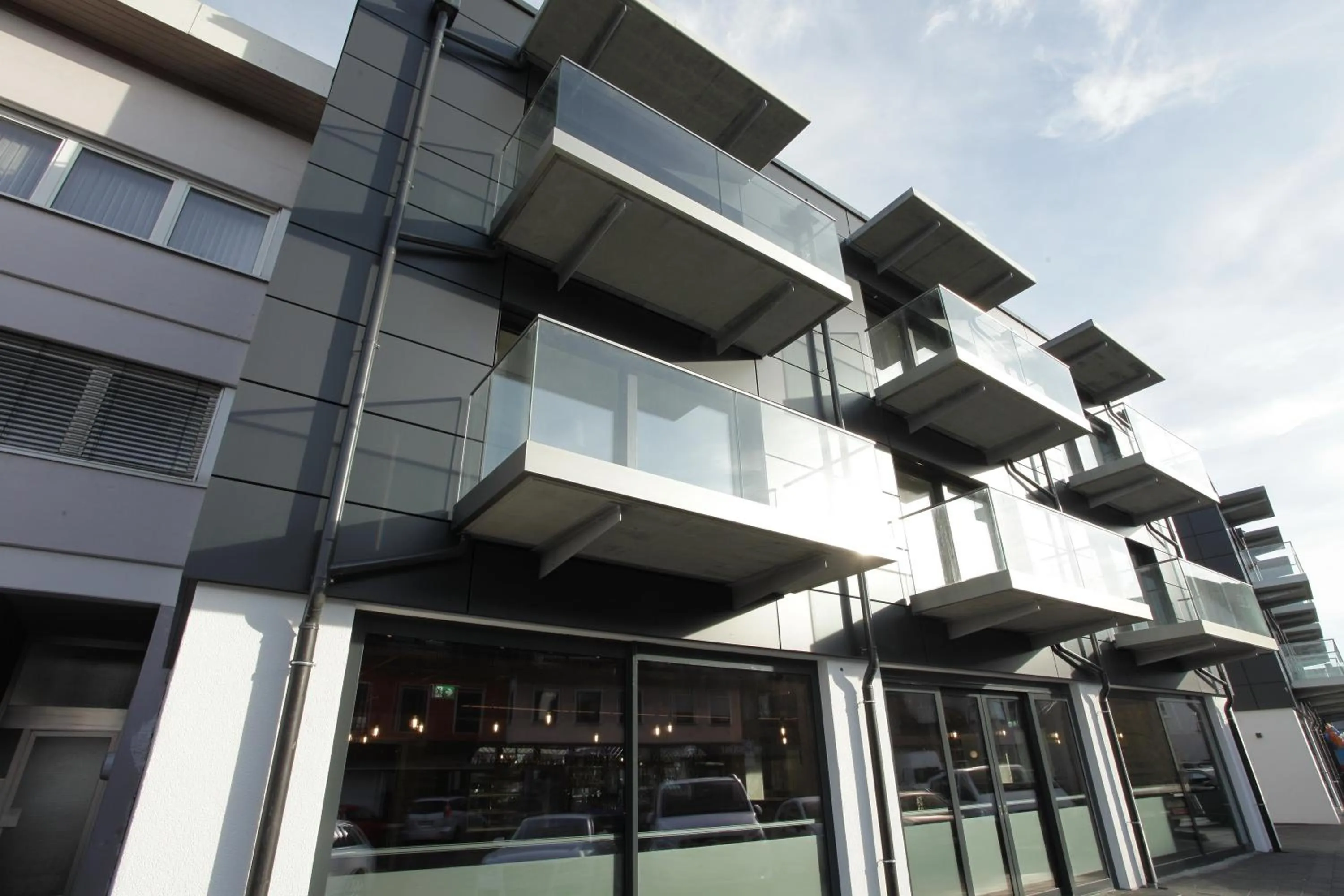 Facade/entrance in Hotel Aurelia