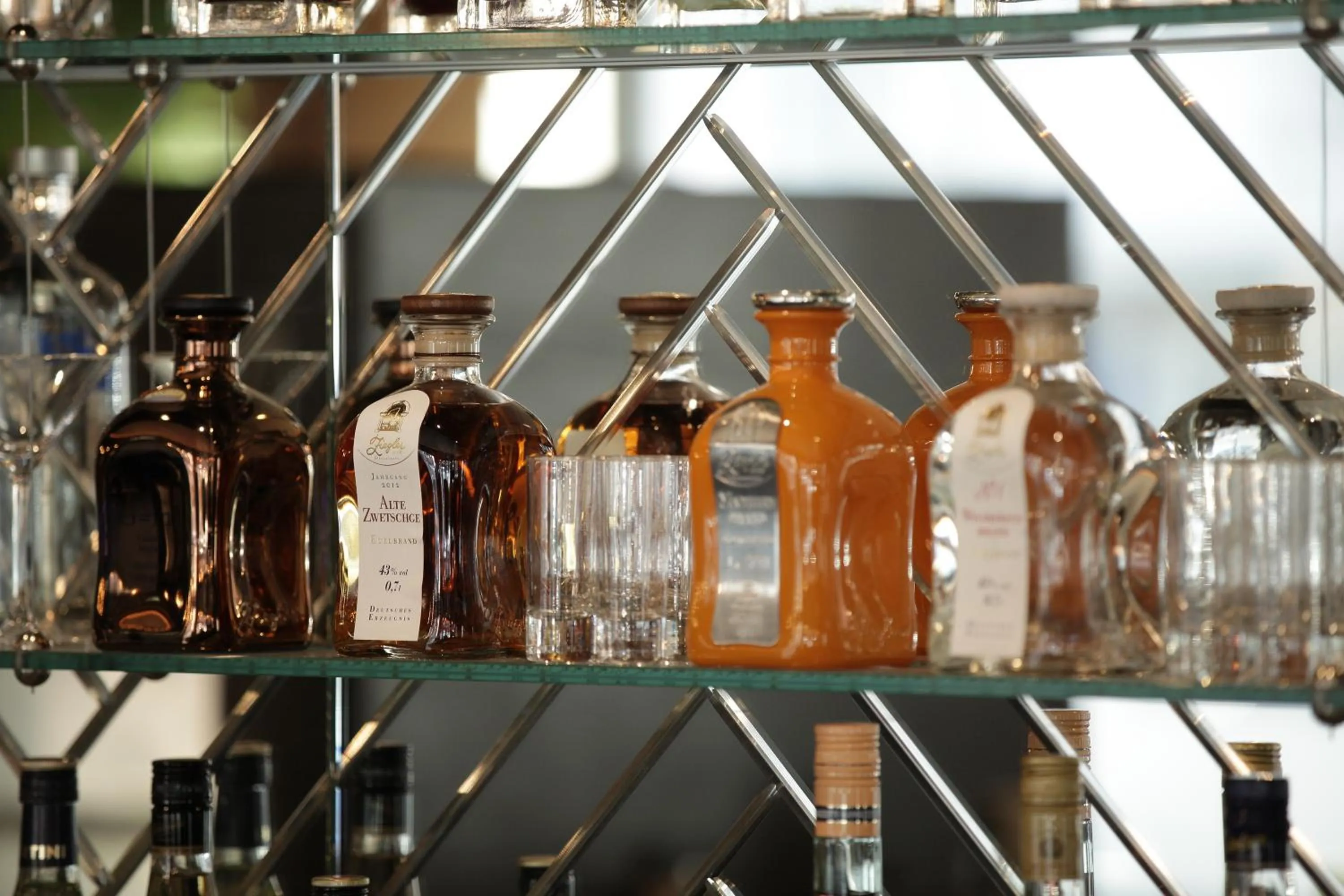 Alcoholic drinks in Hotel Aurelia