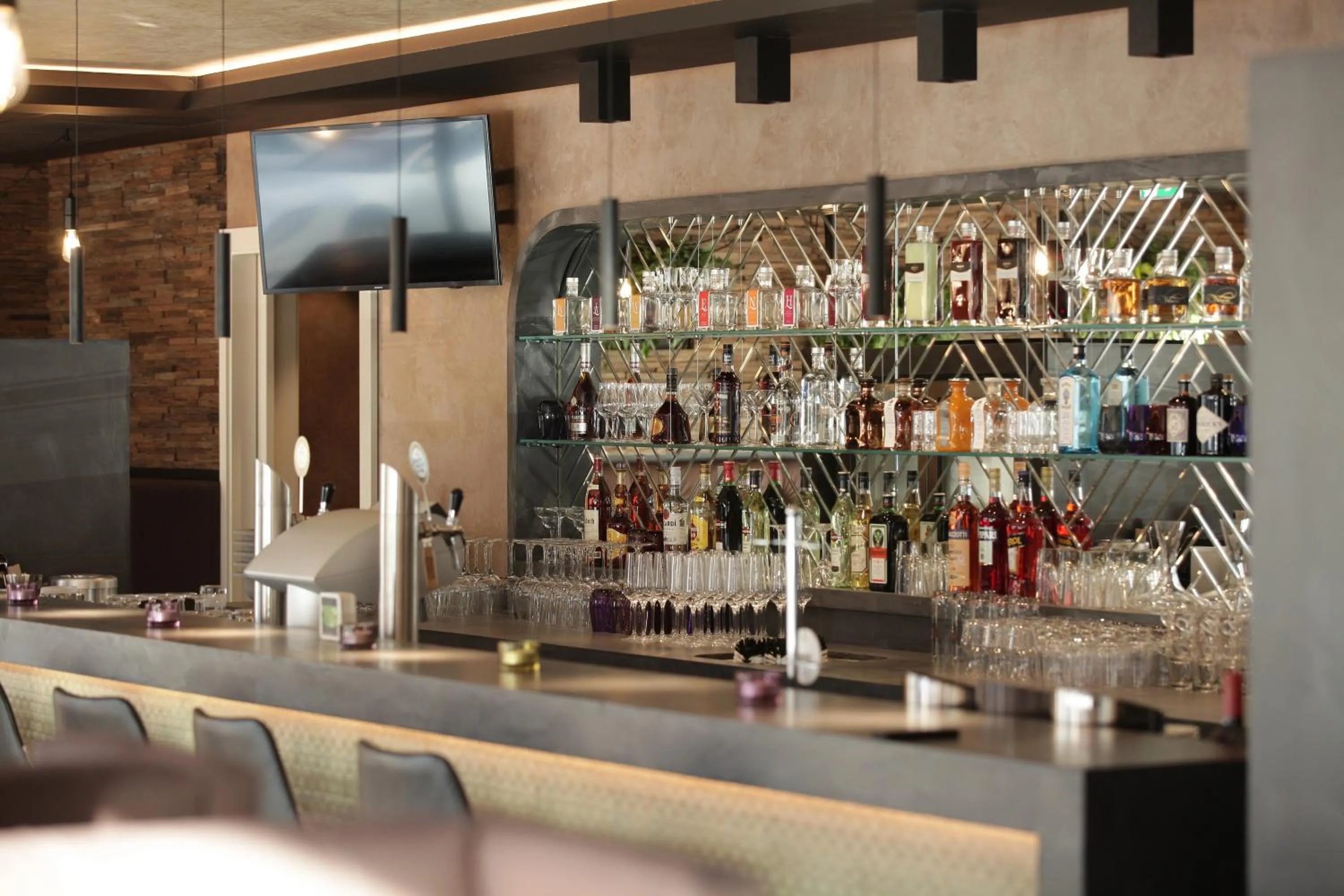 Lounge or bar in Hotel Aurelia