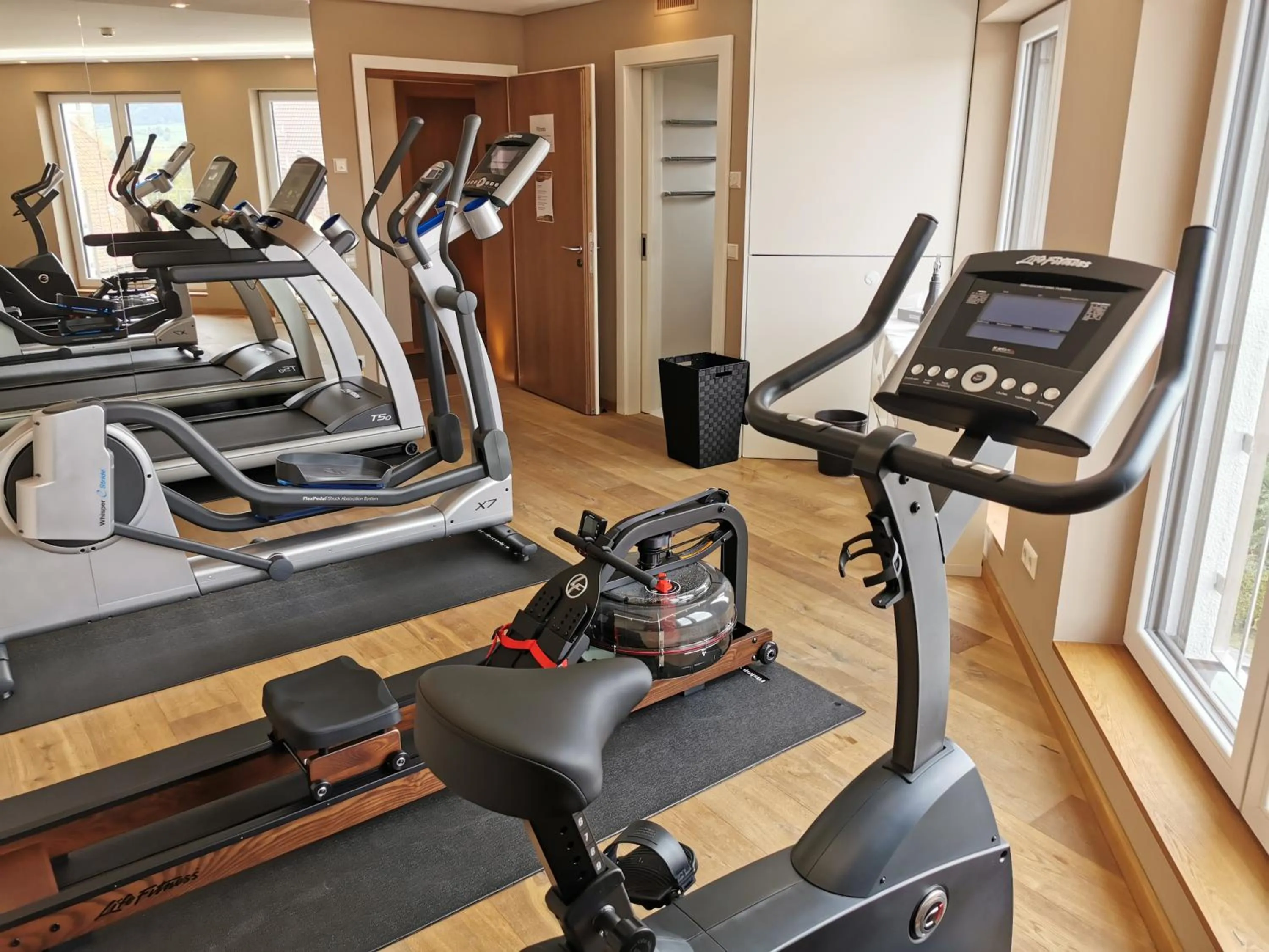 Fitness centre/facilities in Hotel Aurelia