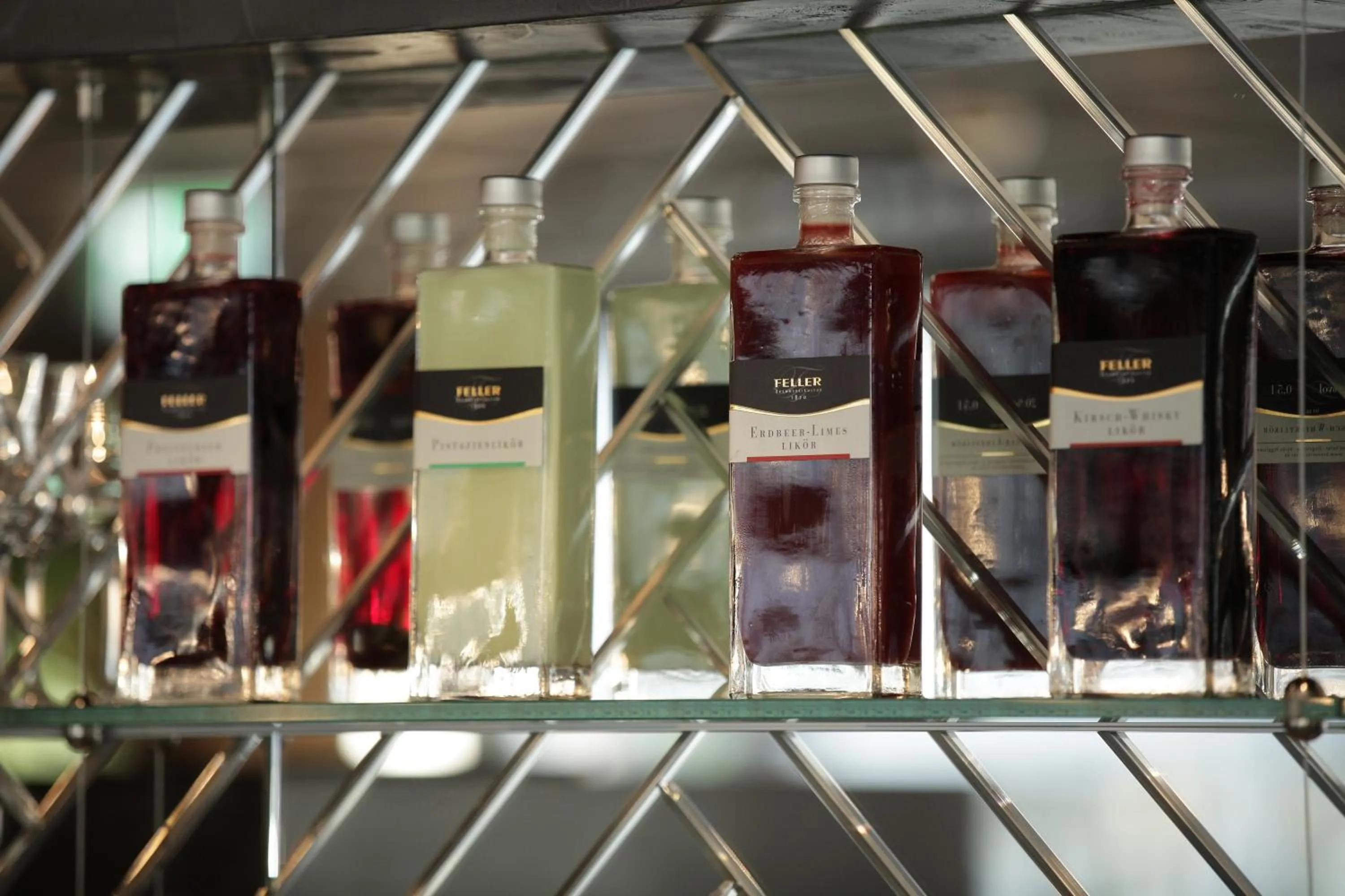 Alcoholic drinks in Hotel Aurelia