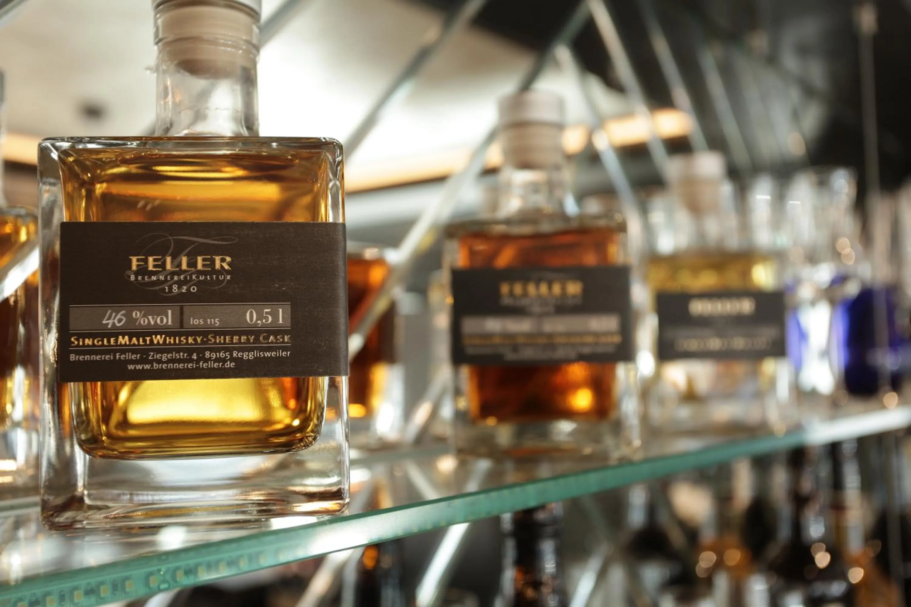 Alcoholic drinks in Hotel Aurelia