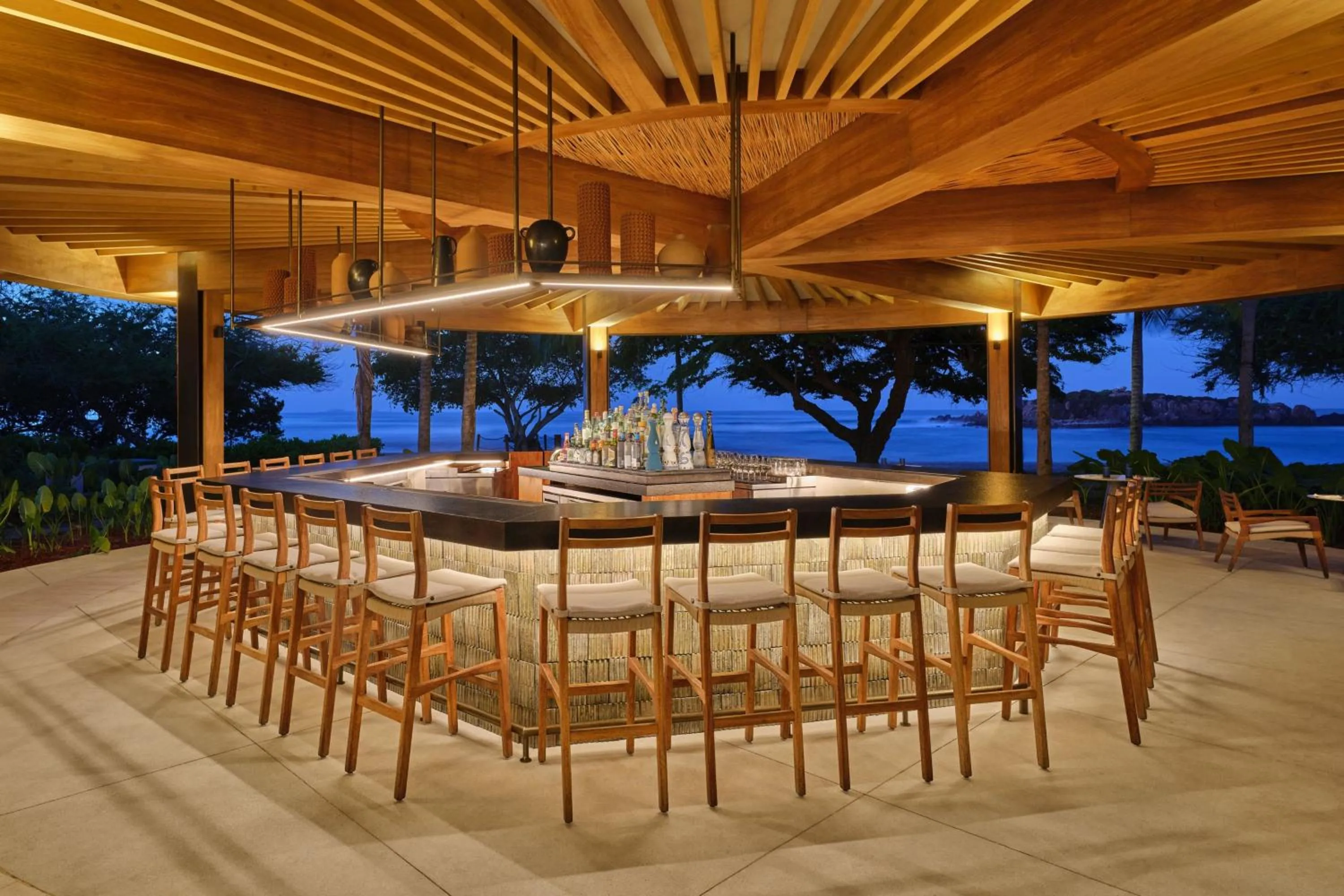 Lounge or bar in The St. Regis Punta Mita Resort