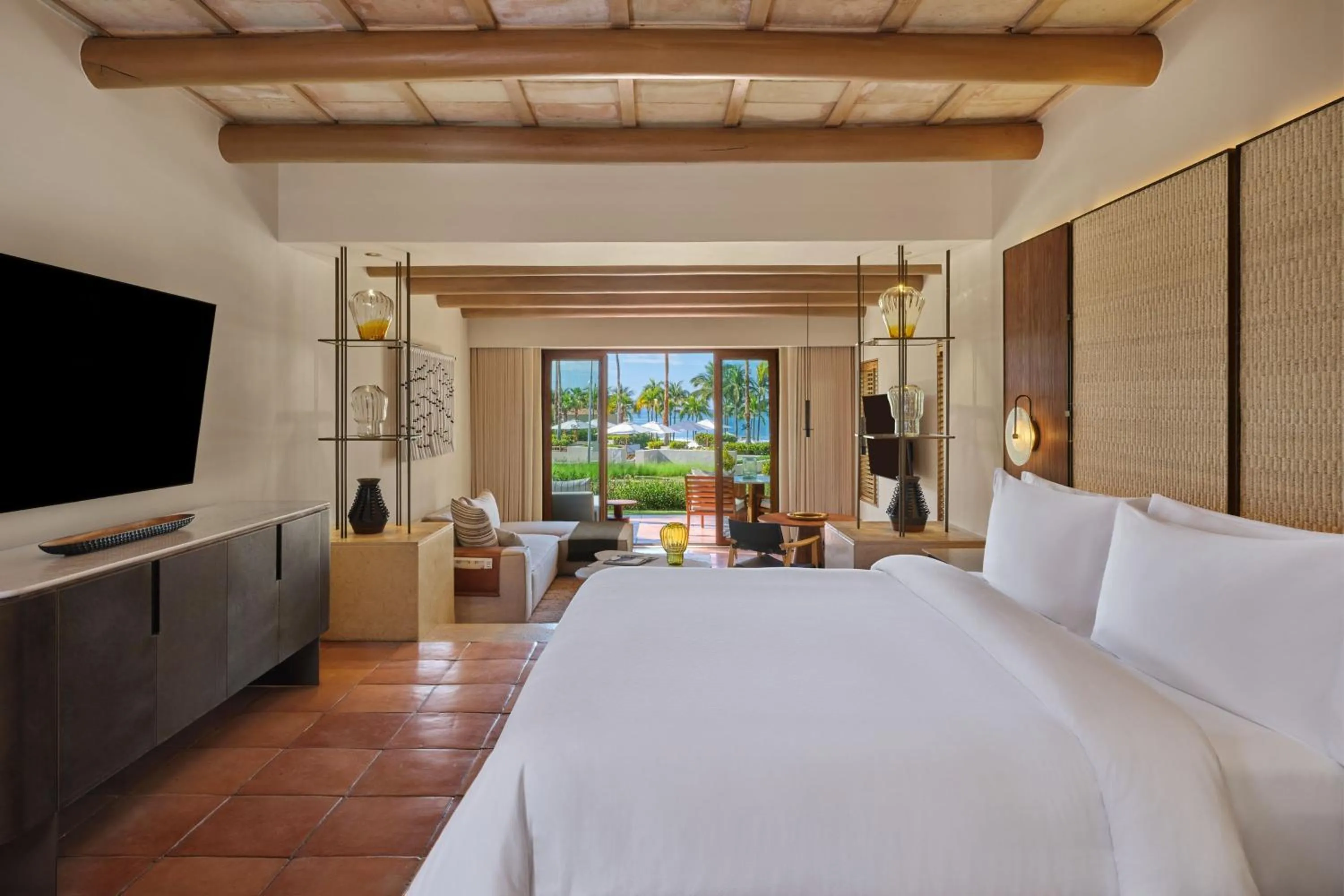 Photo of the whole room, Bed in The St. Regis Punta Mita Resort